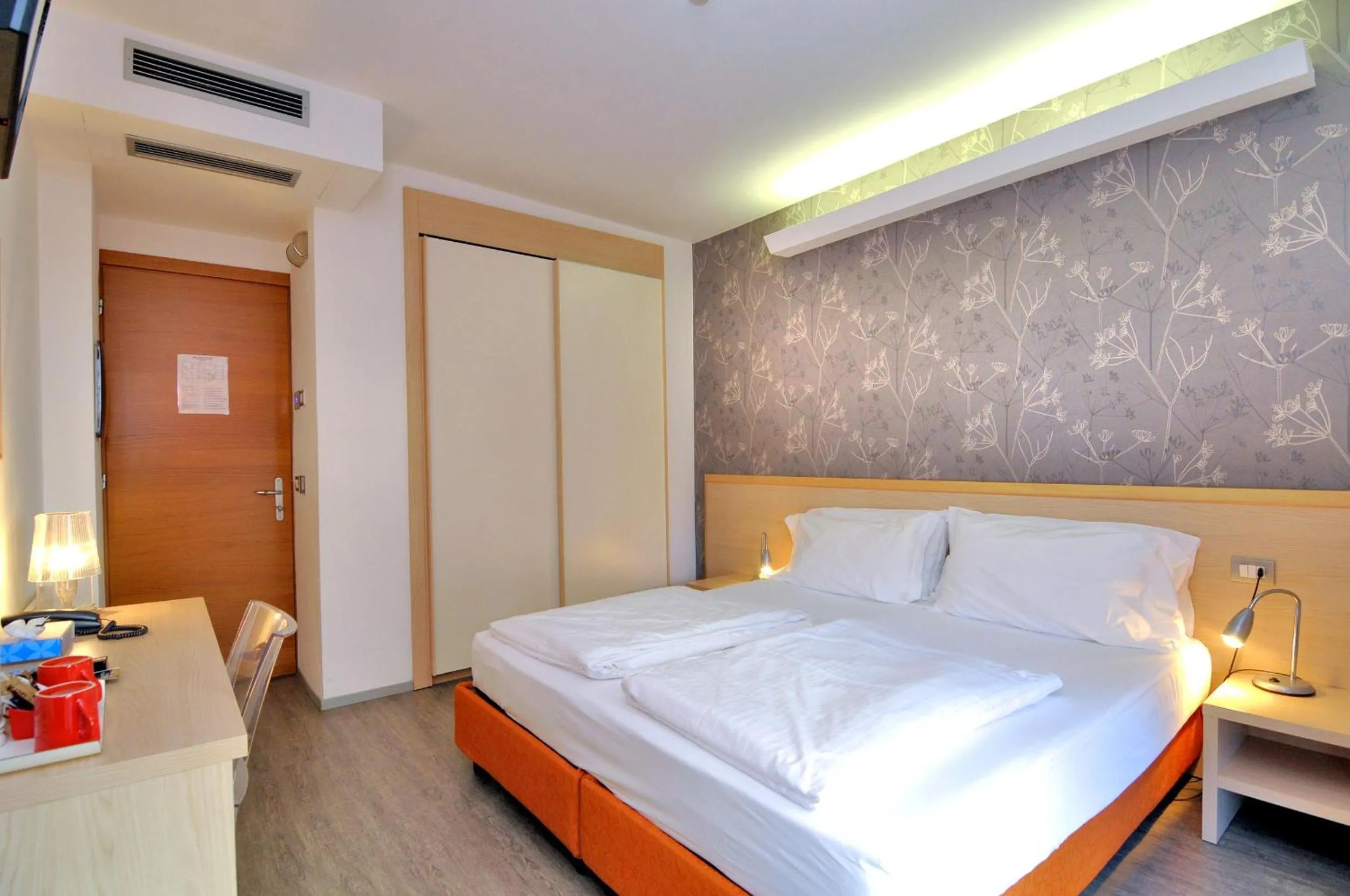 Bed in Eco Hotel Cleofe