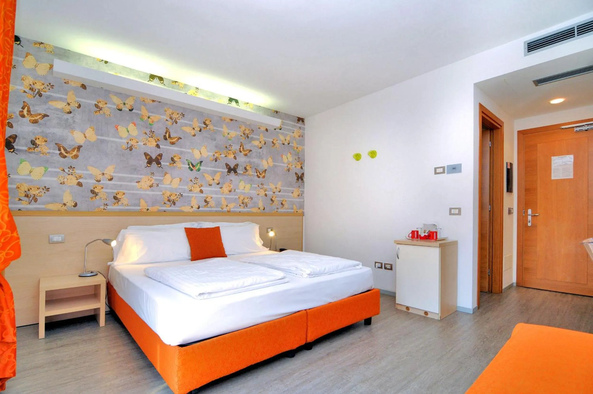 Bed in Eco Hotel Cleofe