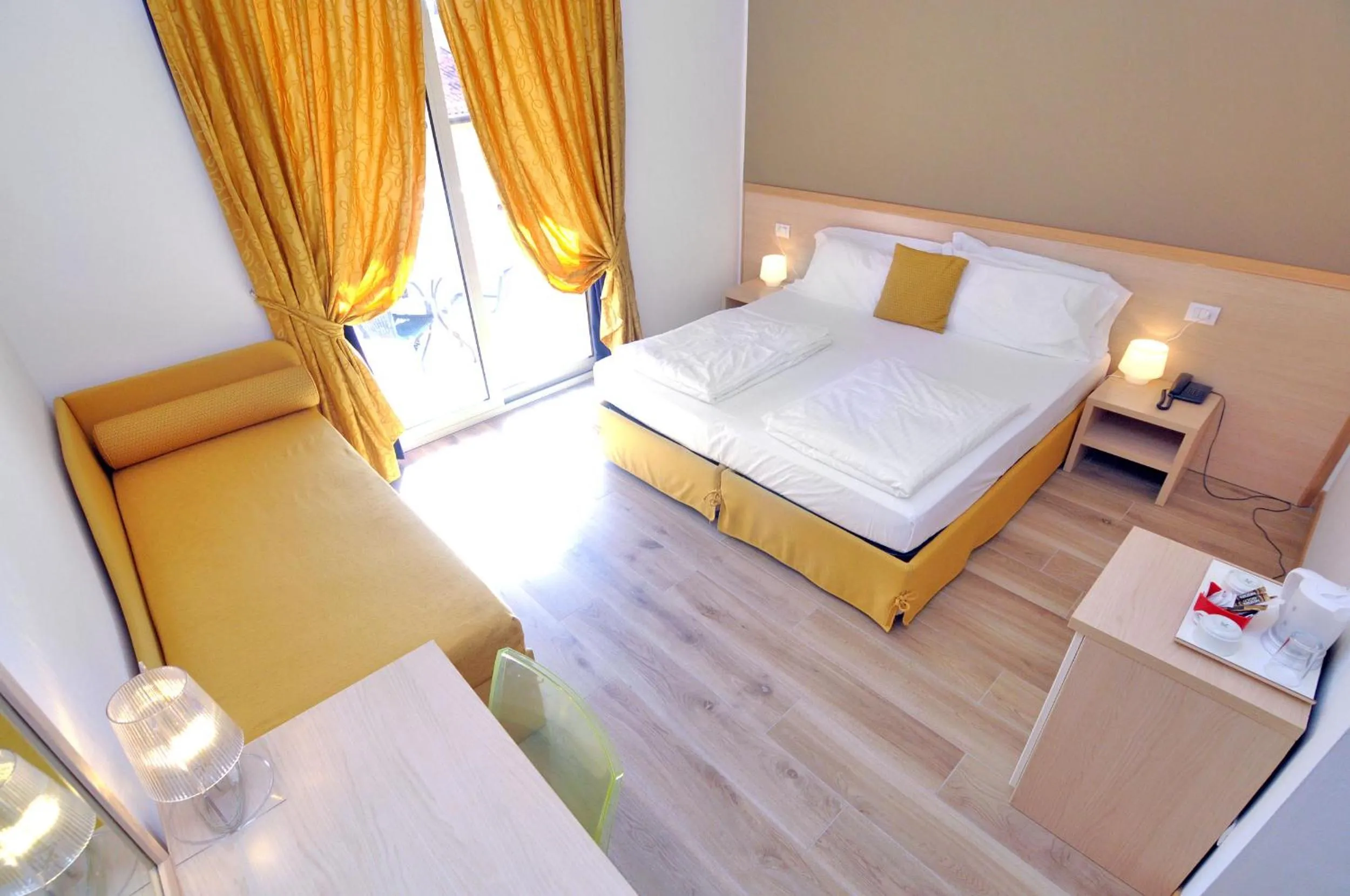 Photo of the whole room, Bed in Eco Hotel Cleofe