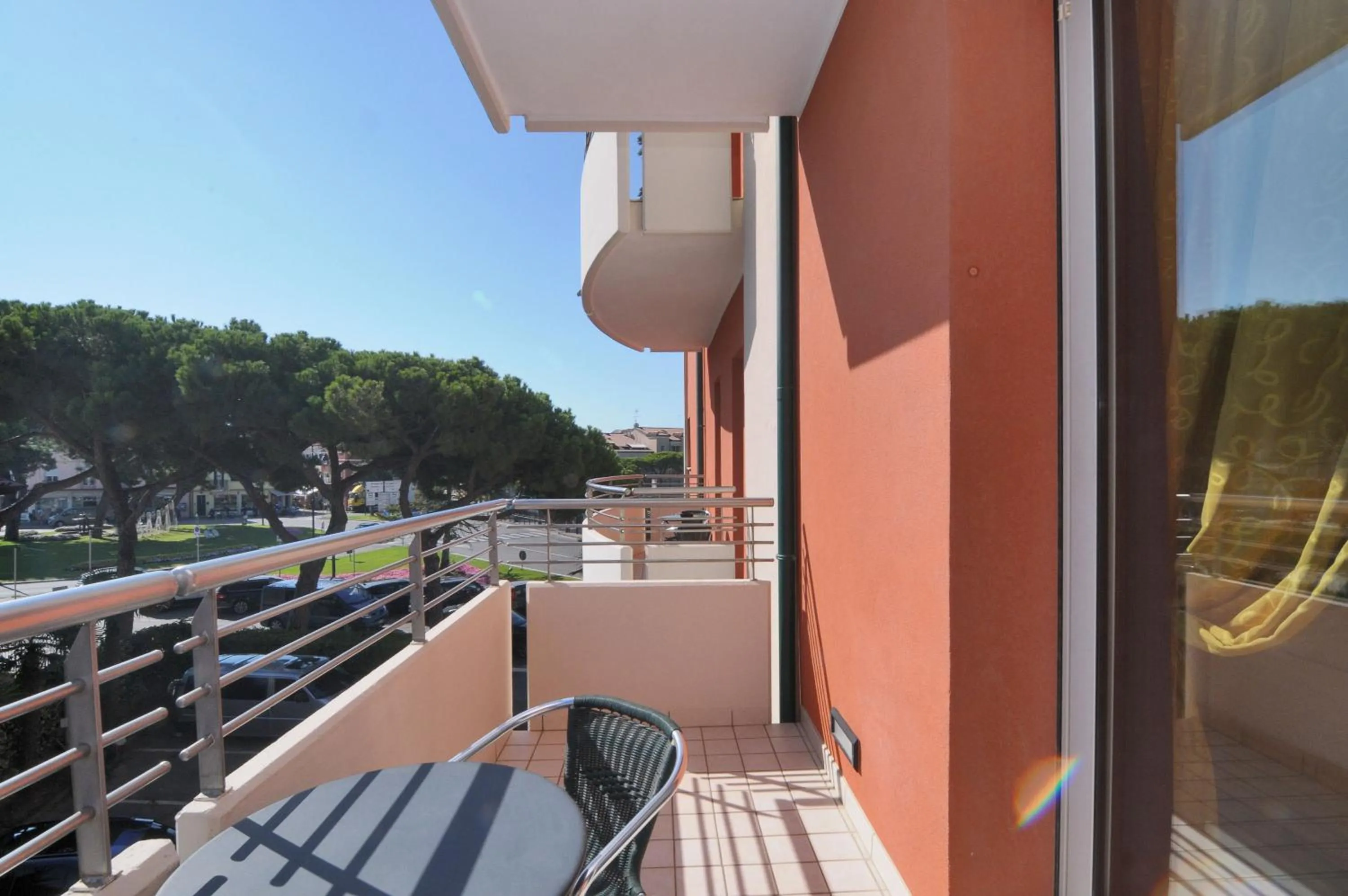 Balcony/Terrace in Eco Hotel Cleofe