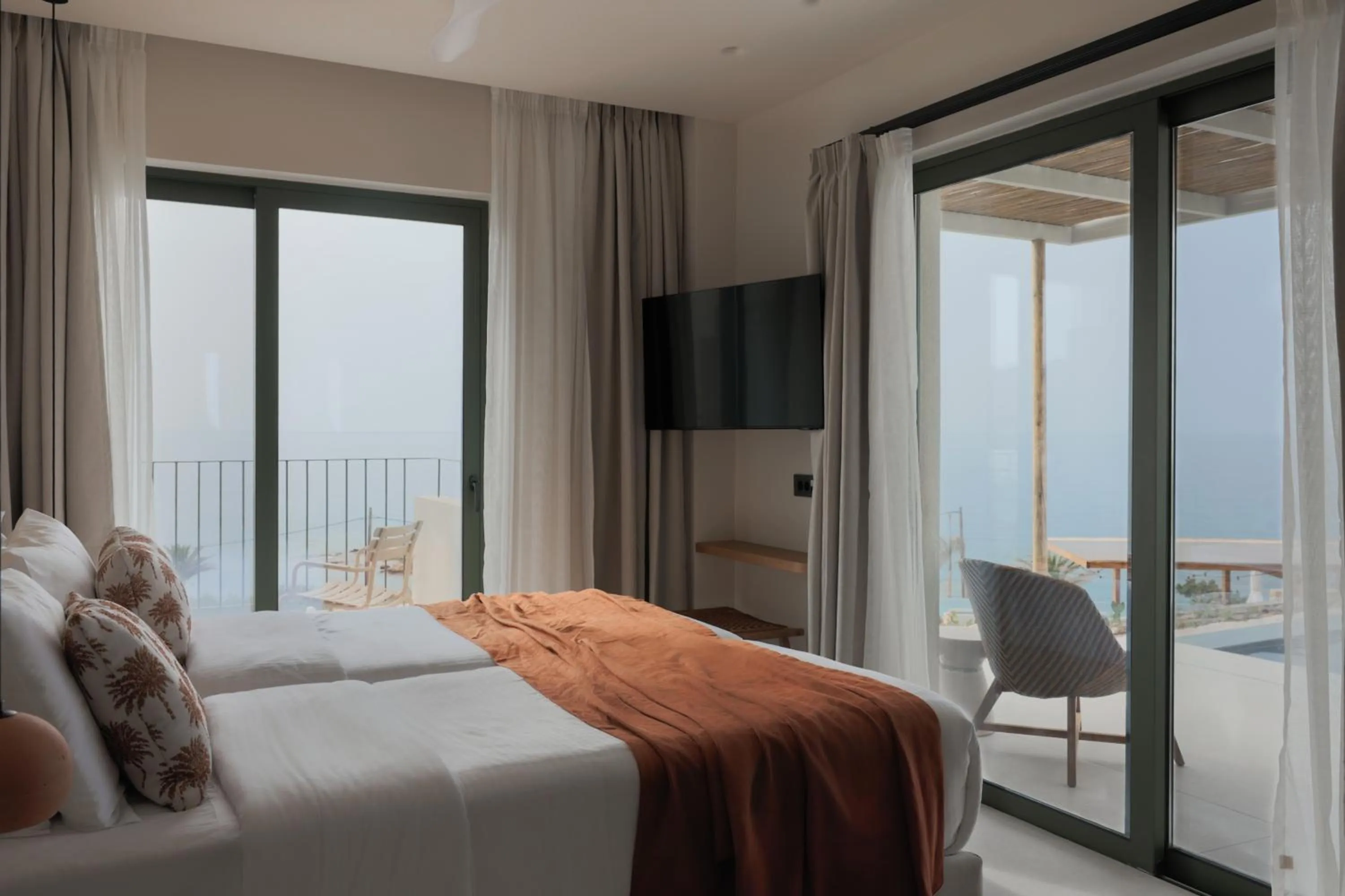 View (from property/room), Bed in Cavo Marelia