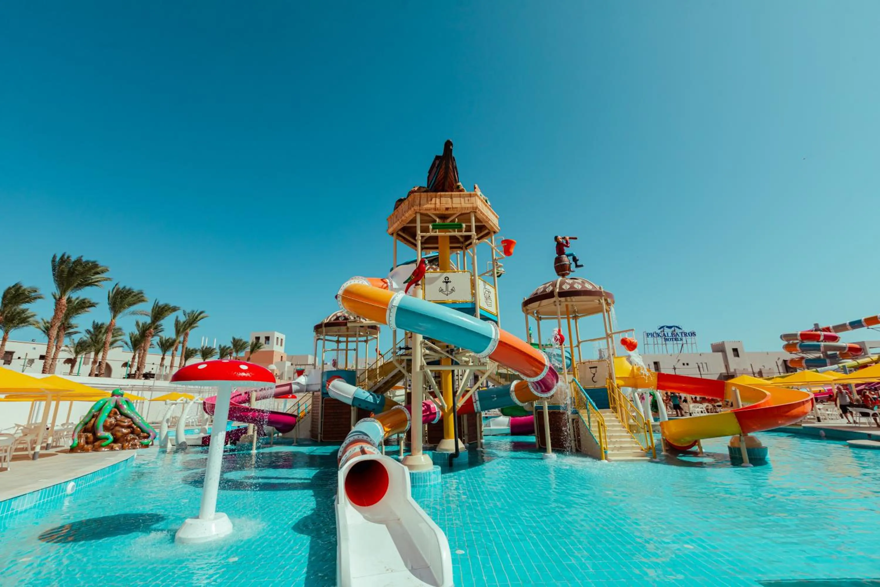 Aqua park in Pickalbatros Sands Port Ghalib