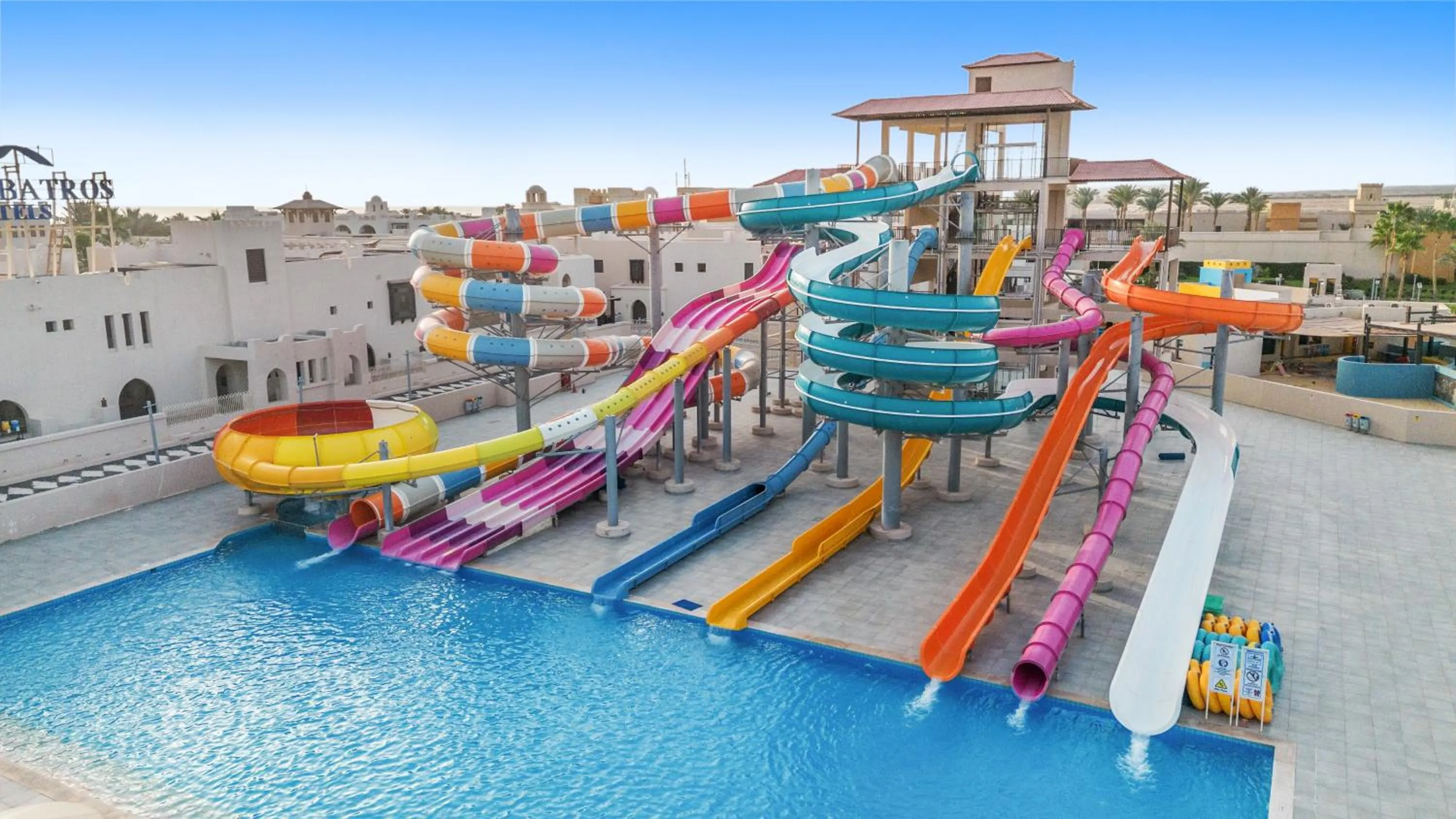 Aqua park in Pickalbatros Sands Port Ghalib