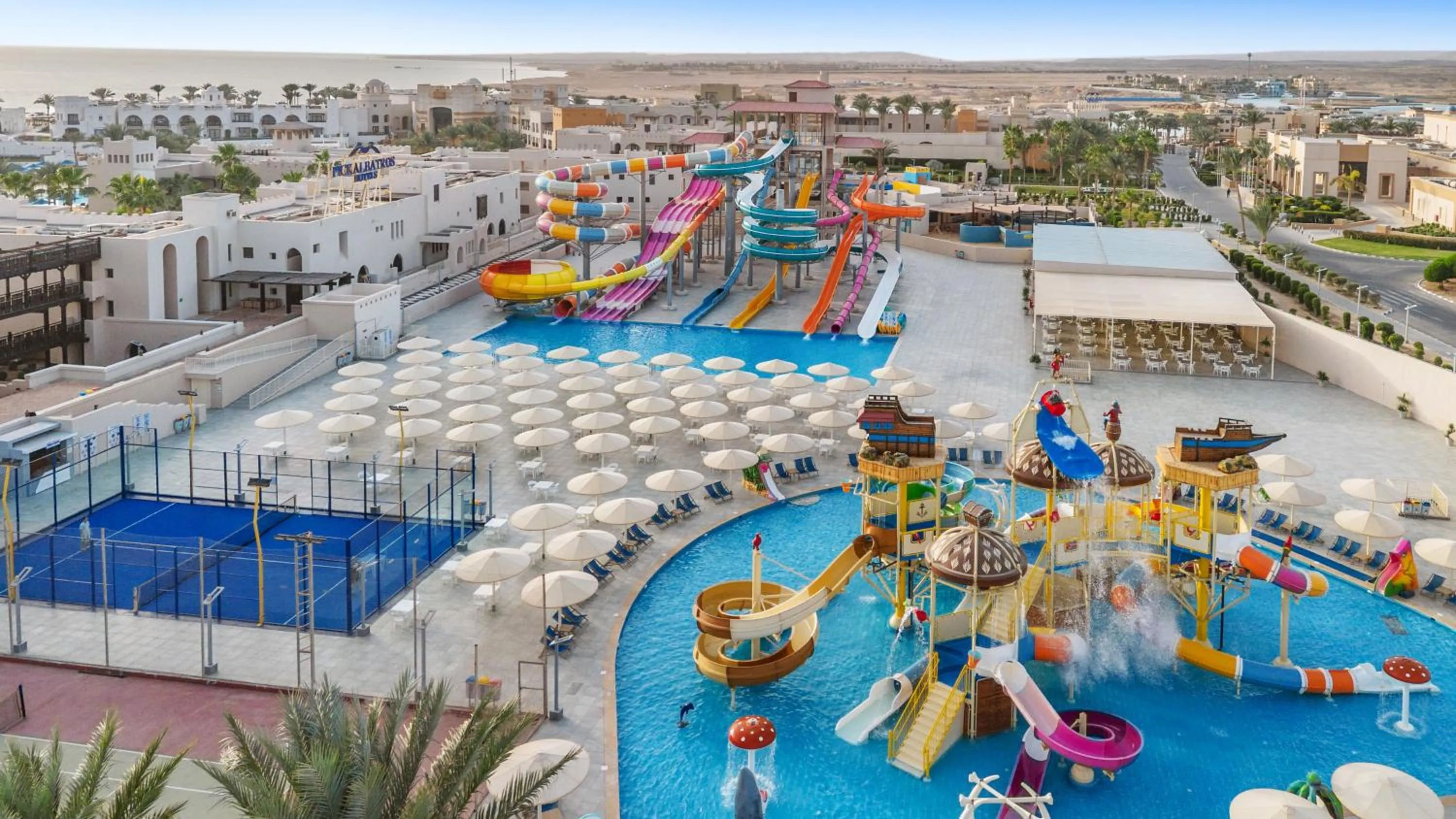 Aqua park in Pickalbatros Sands Port Ghalib