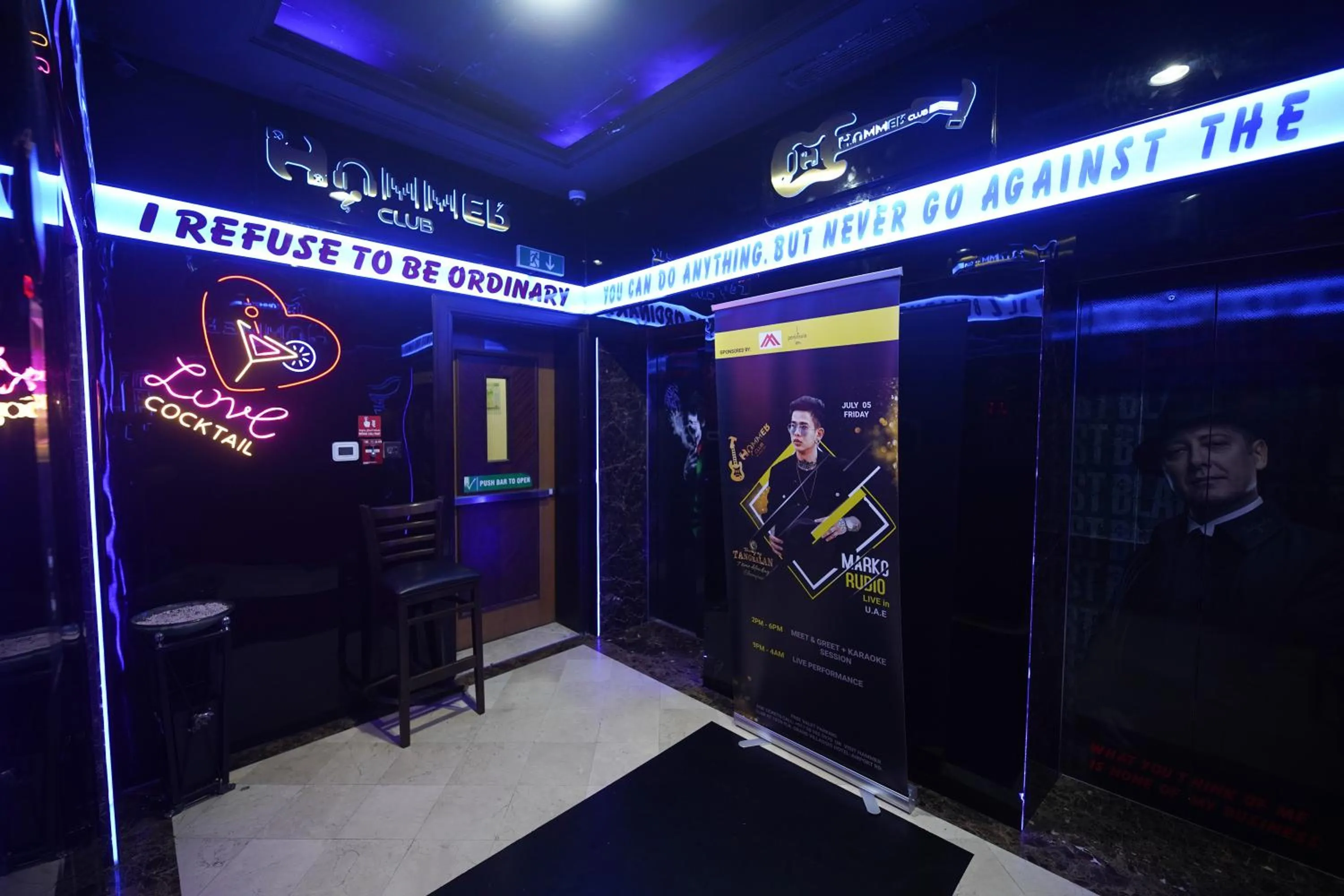 Lounge or bar in Grand Villaggio Hotel Abu Dhabi