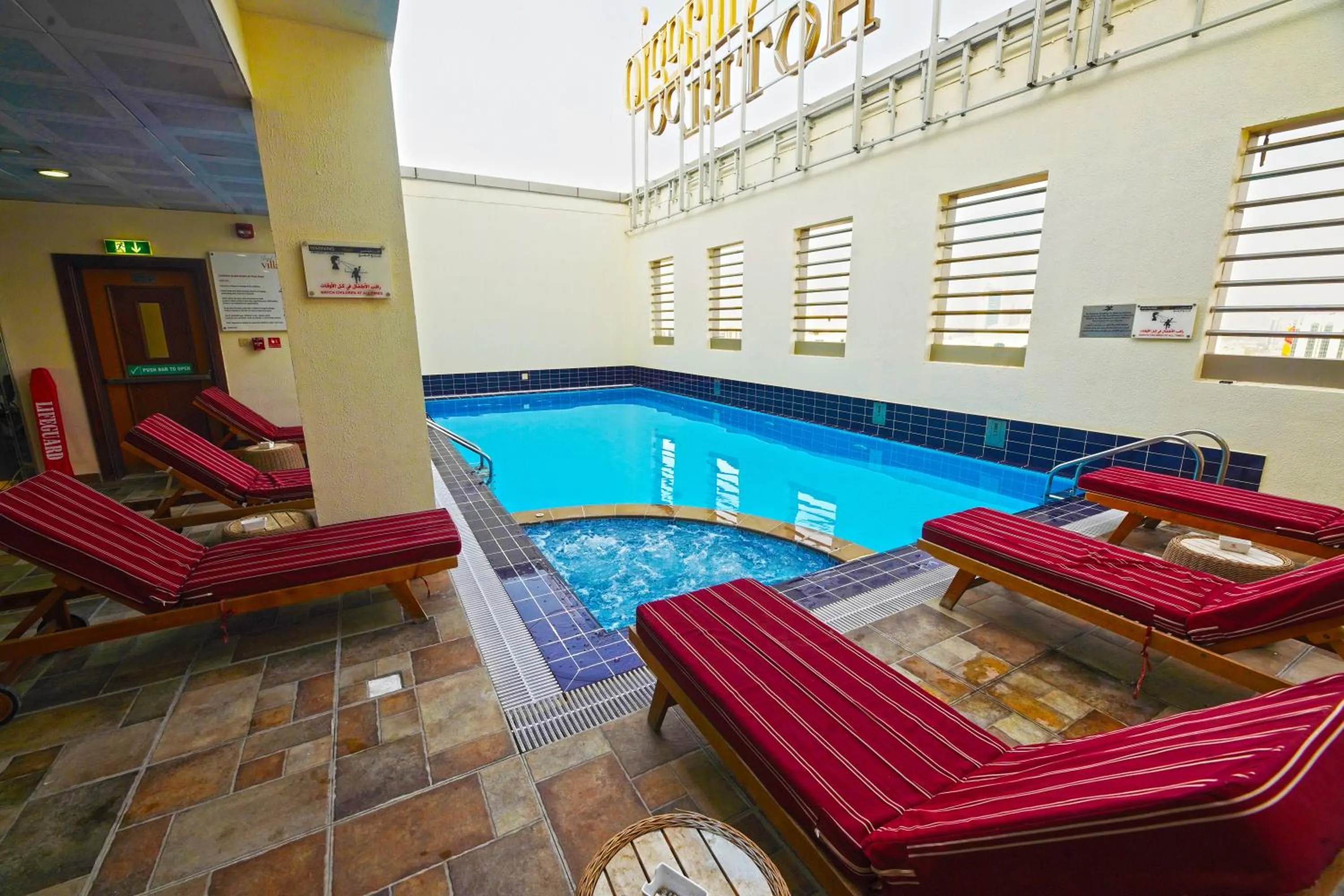 Swimming pool in Grand Villaggio Hotel Abu Dhabi