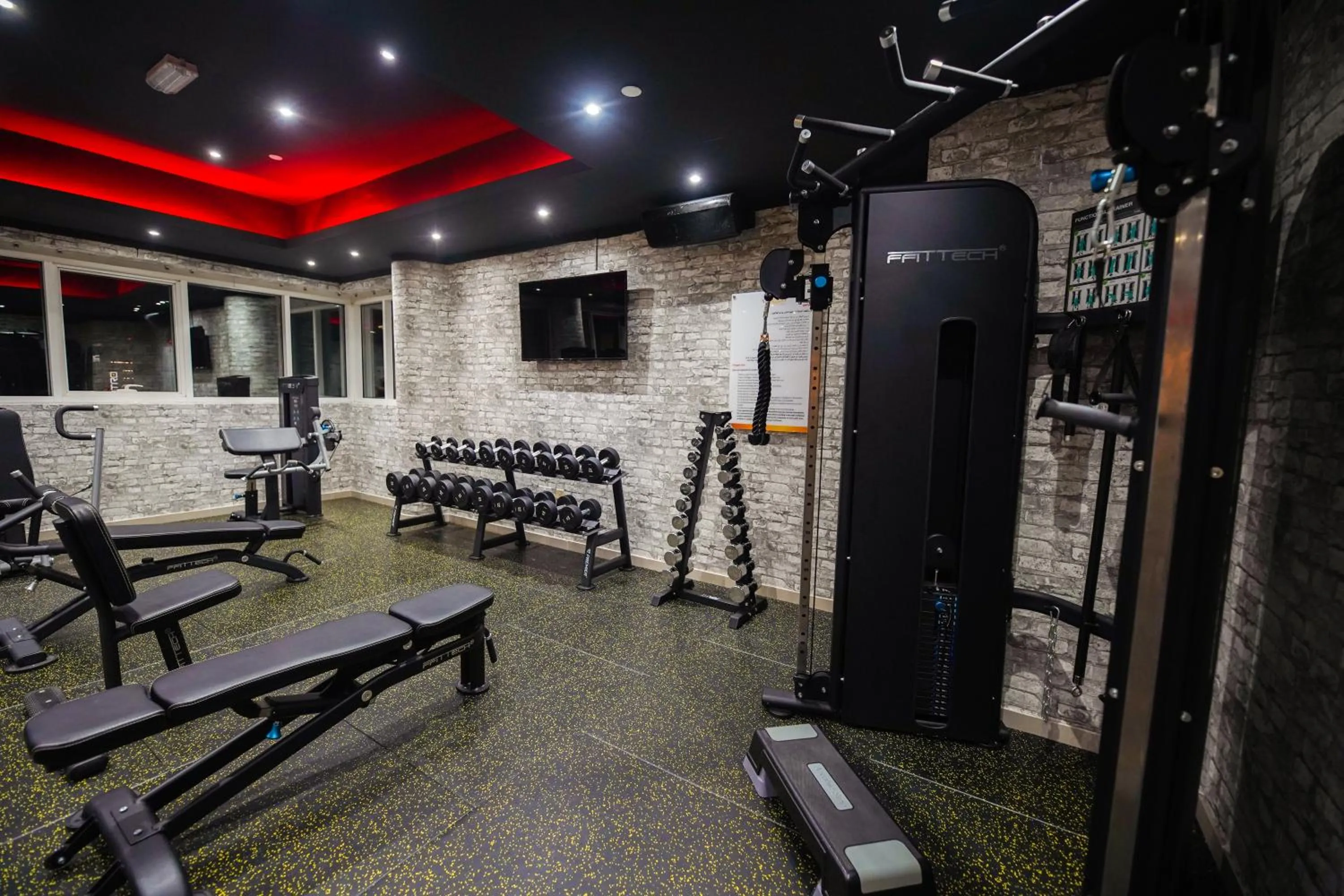 Fitness centre/facilities in Grand Villaggio Hotel Abu Dhabi