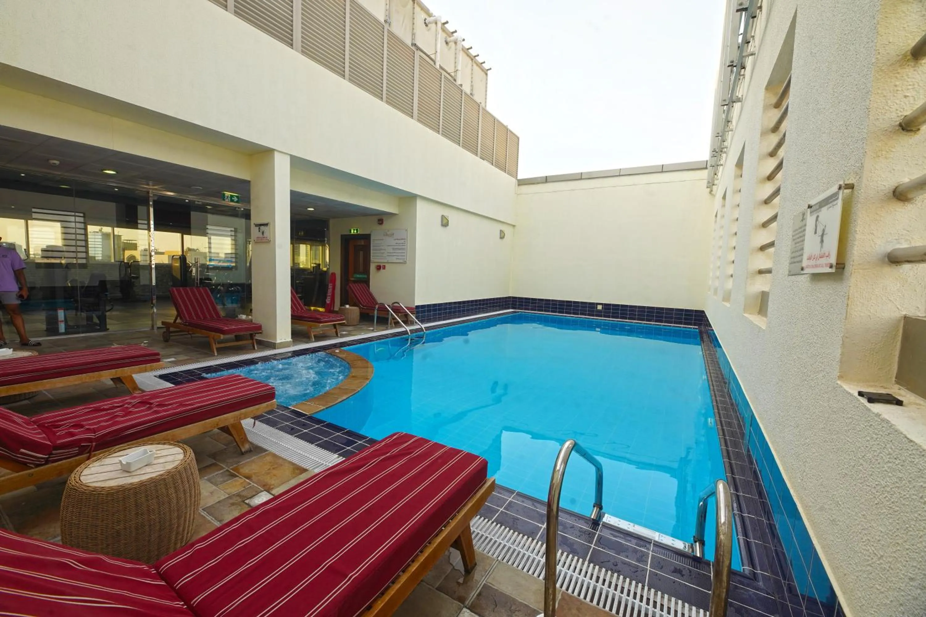 Swimming pool in Grand Villaggio Hotel Abu Dhabi