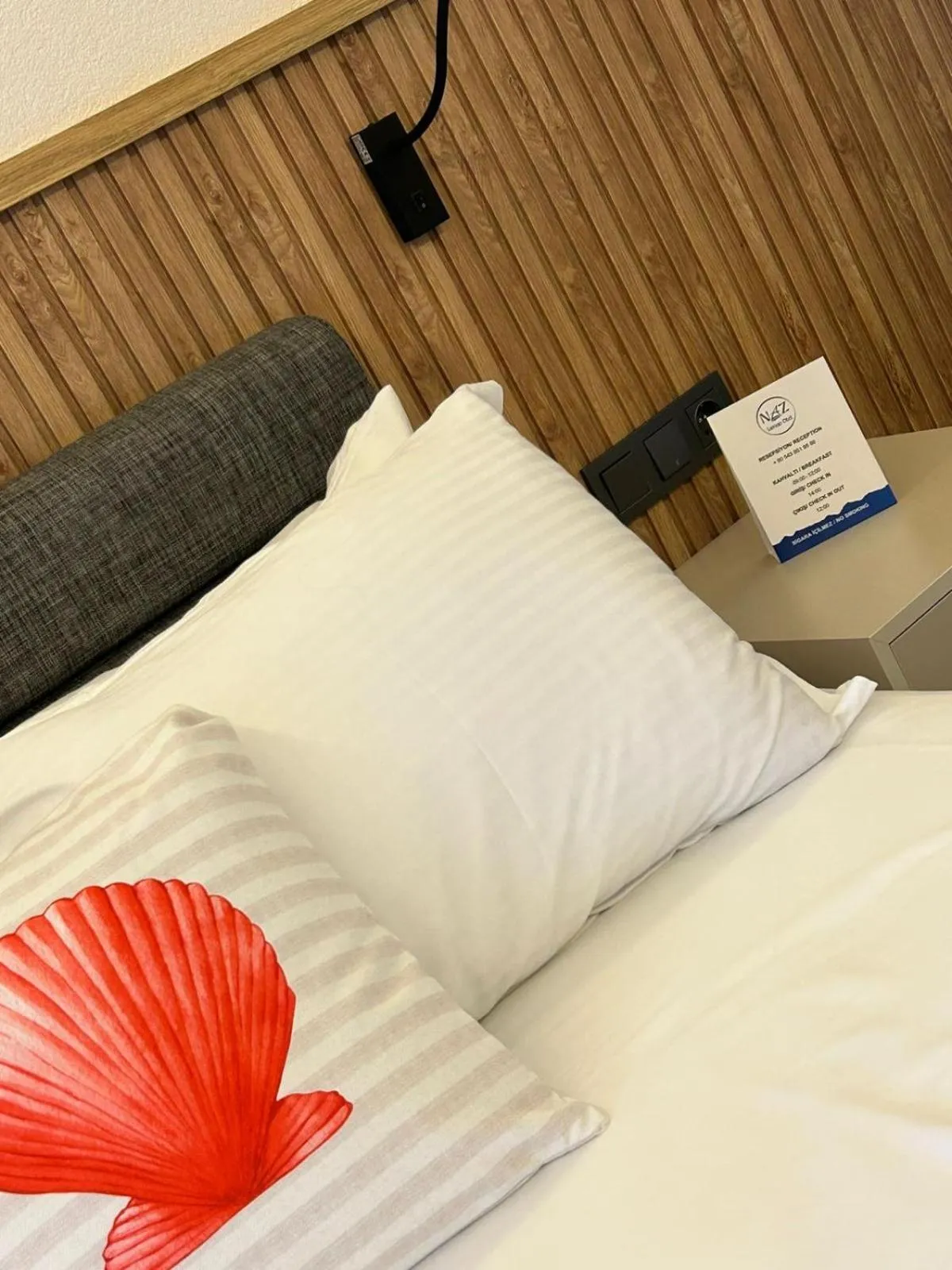 Bed in Naz Liman Otel Bodrum