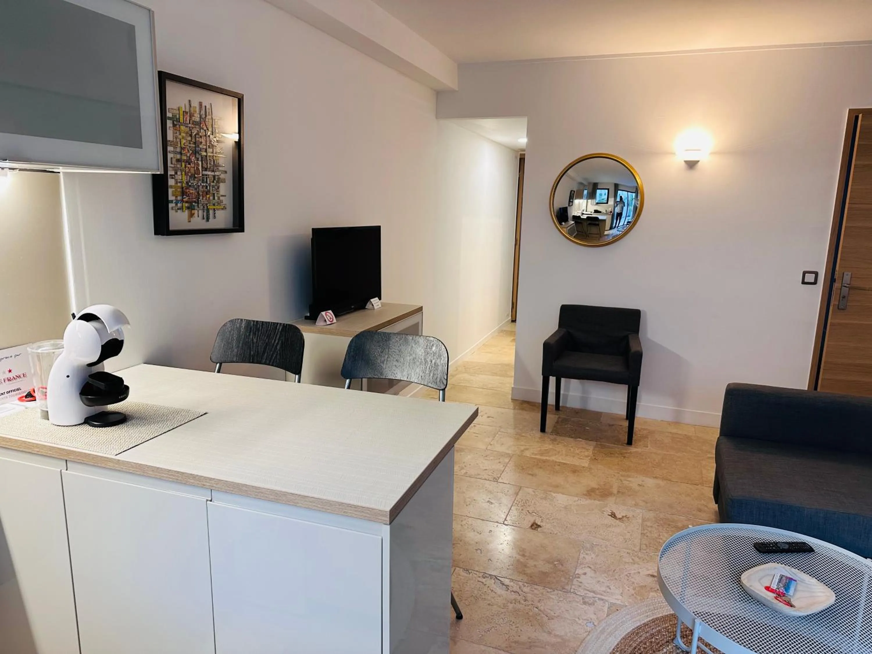 Appartements 3 étoiles terrasse ou patio intra-muros