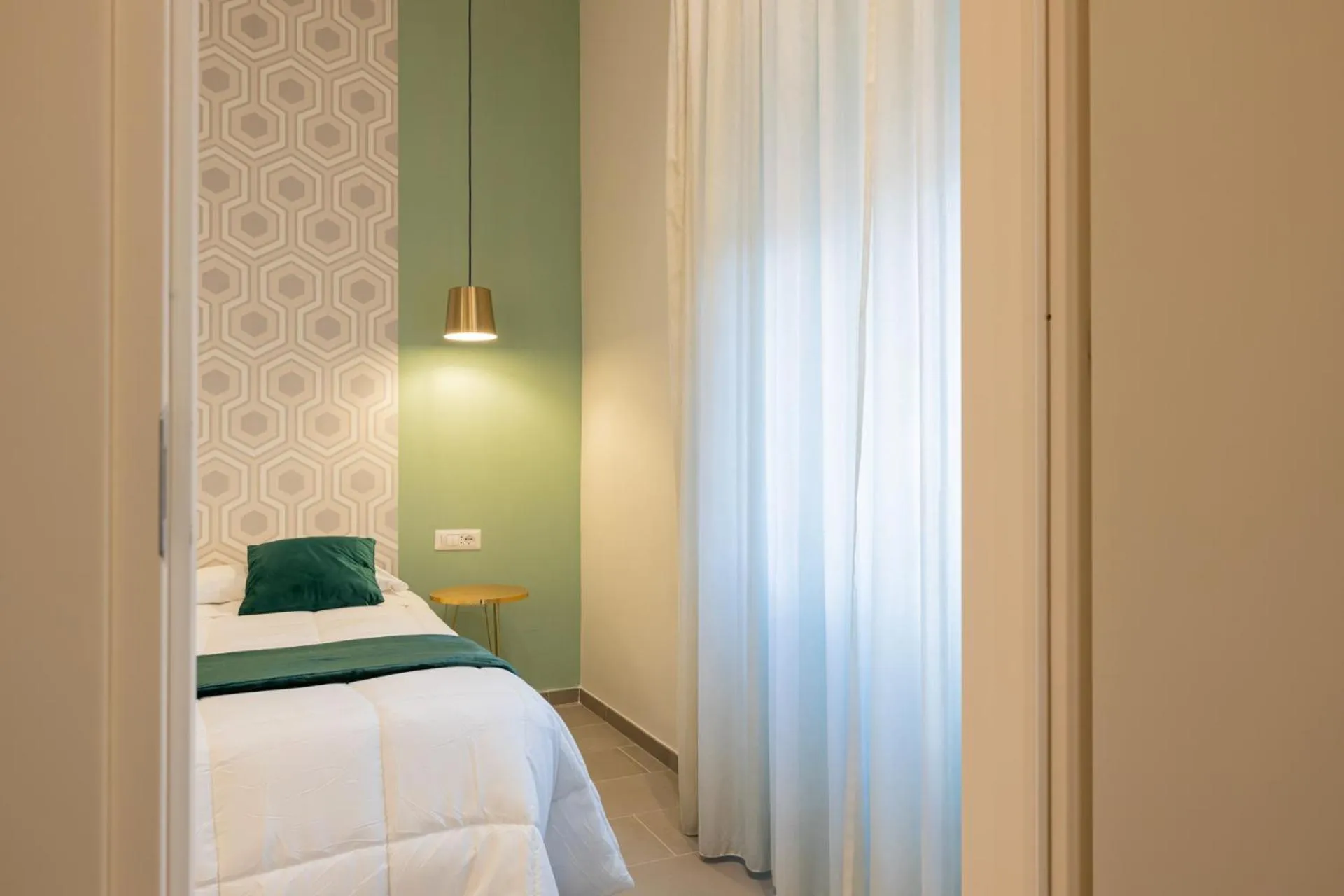 Decorative detail, Bed in New Morpheus Rooms