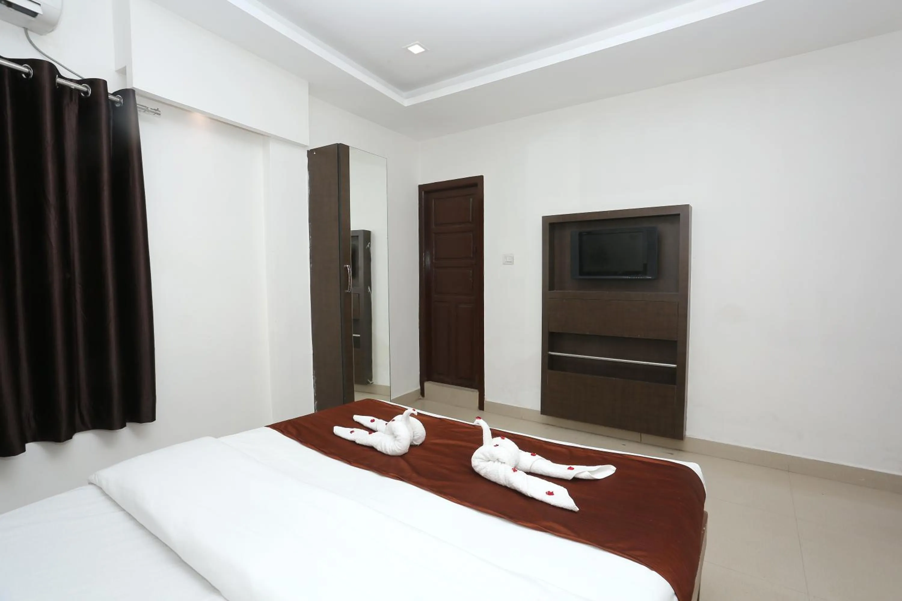 Bedroom, Bed in GM Residency