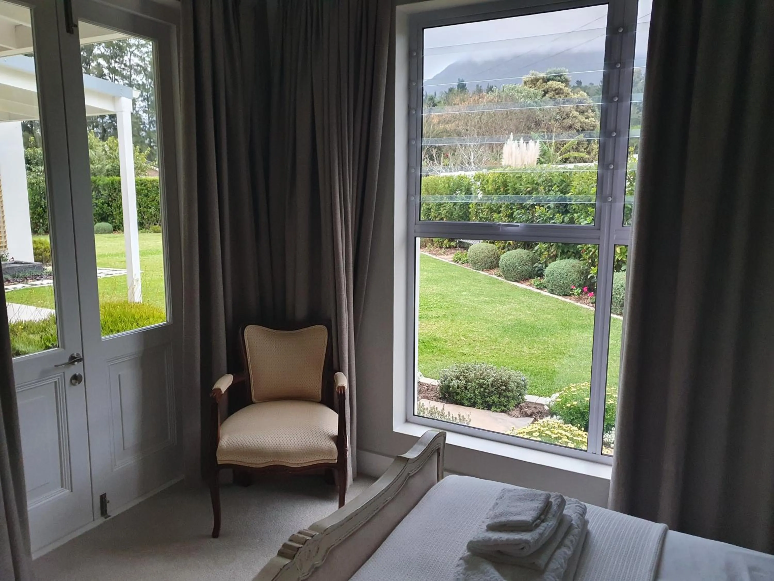 Garden view in Margie's Place