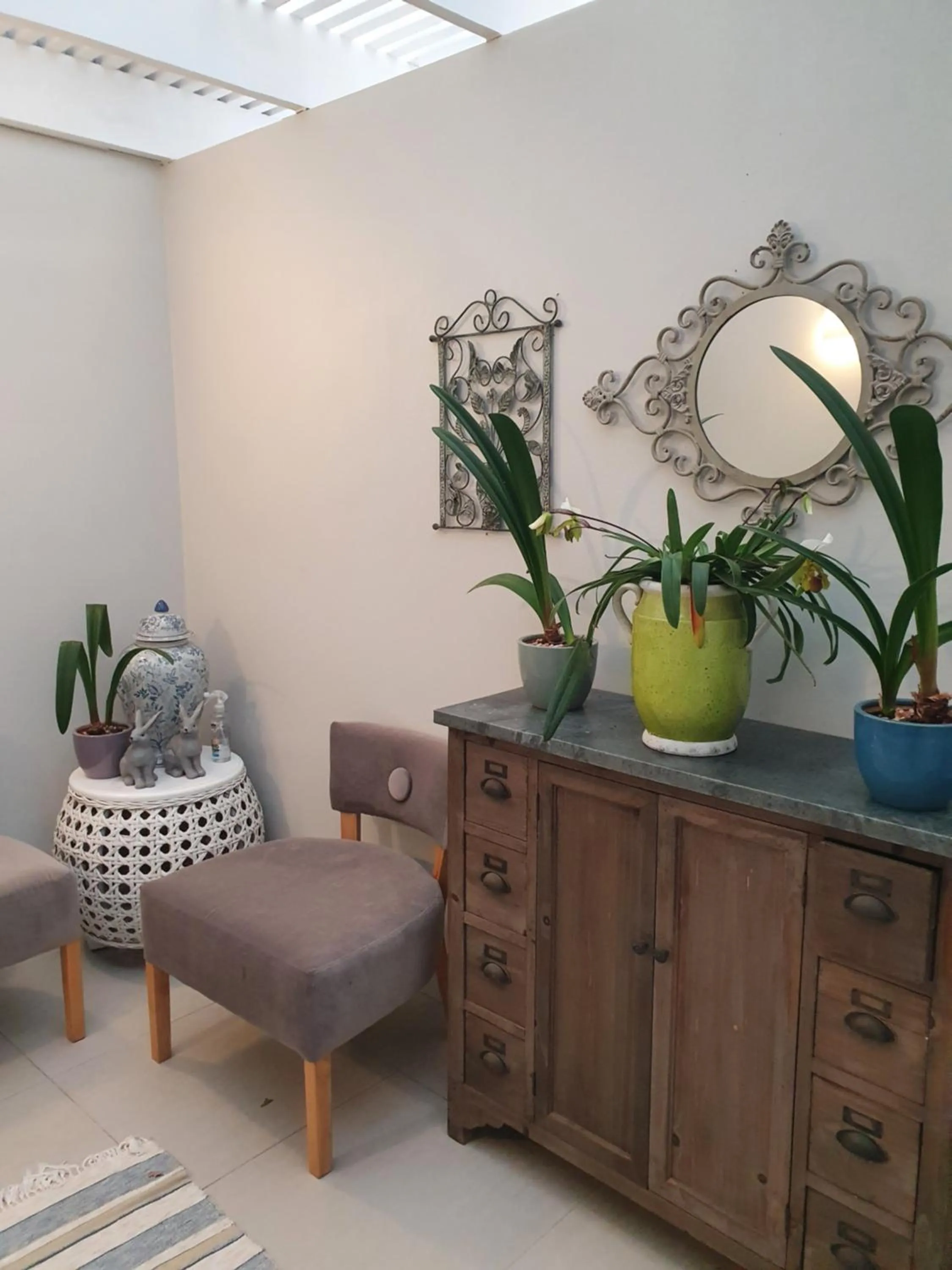 Seating area in Margie's Place