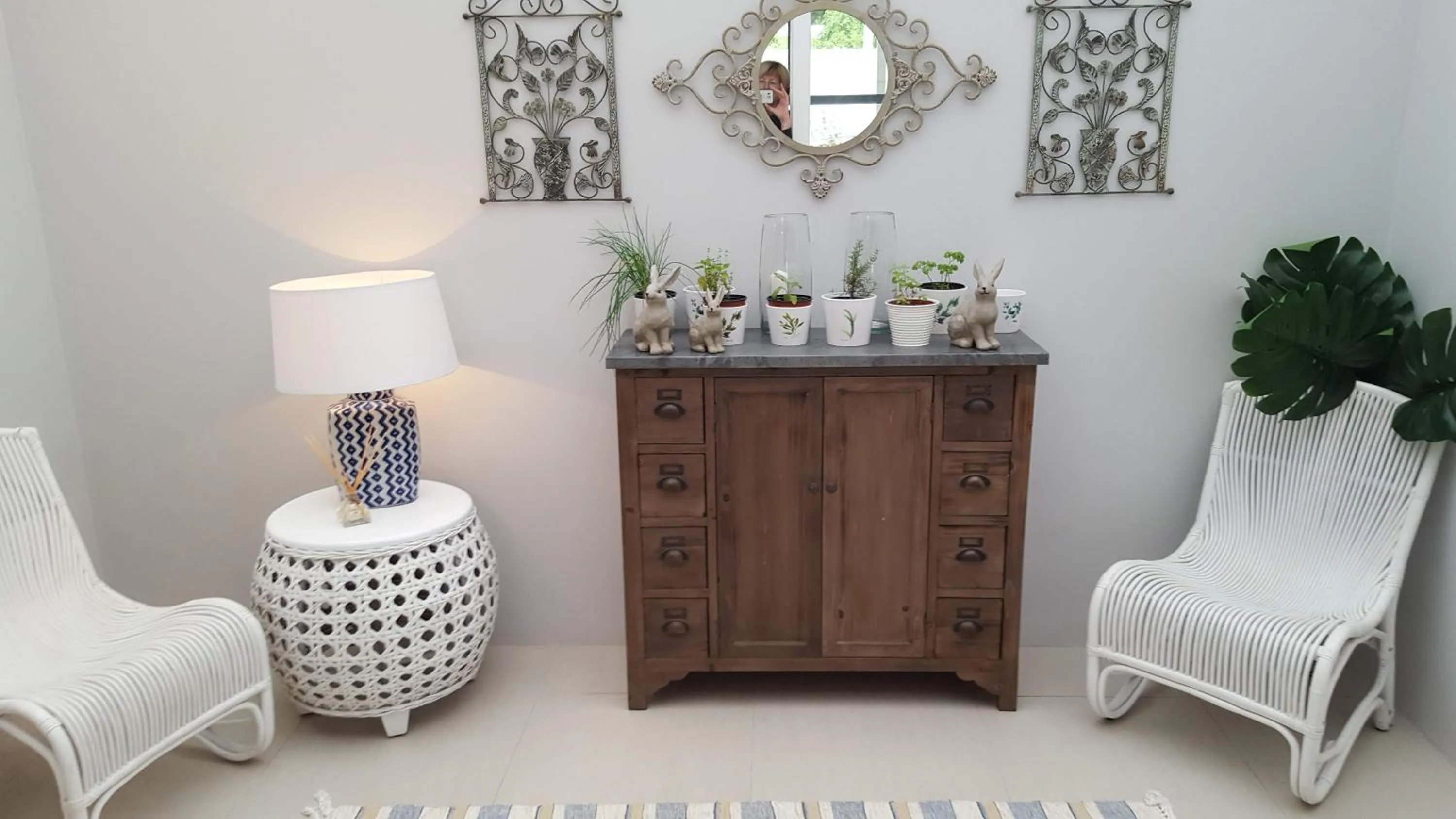 Seating area in Margie's Place