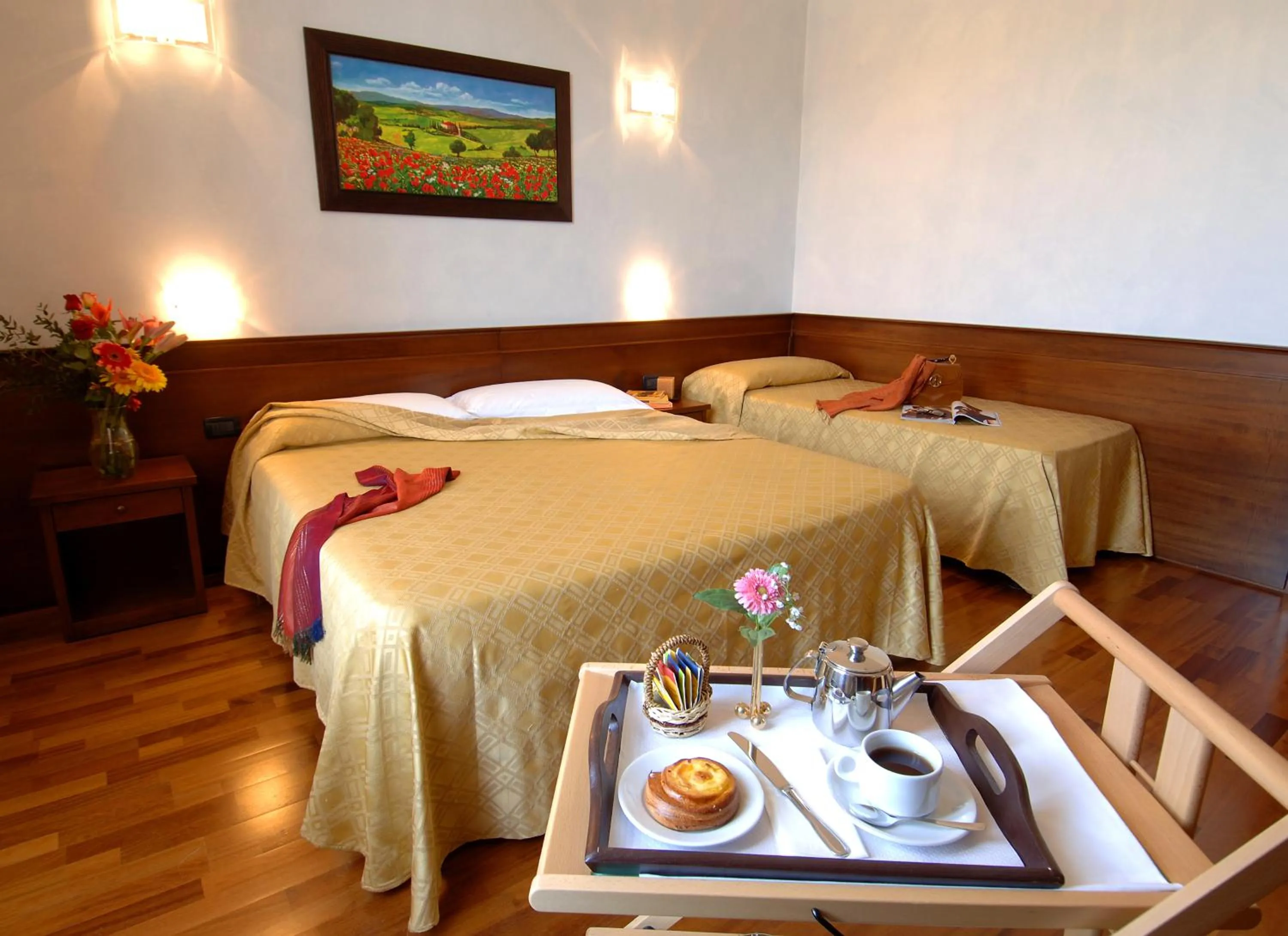 Bedroom, Bed in Hotel Palazzo Vecchio