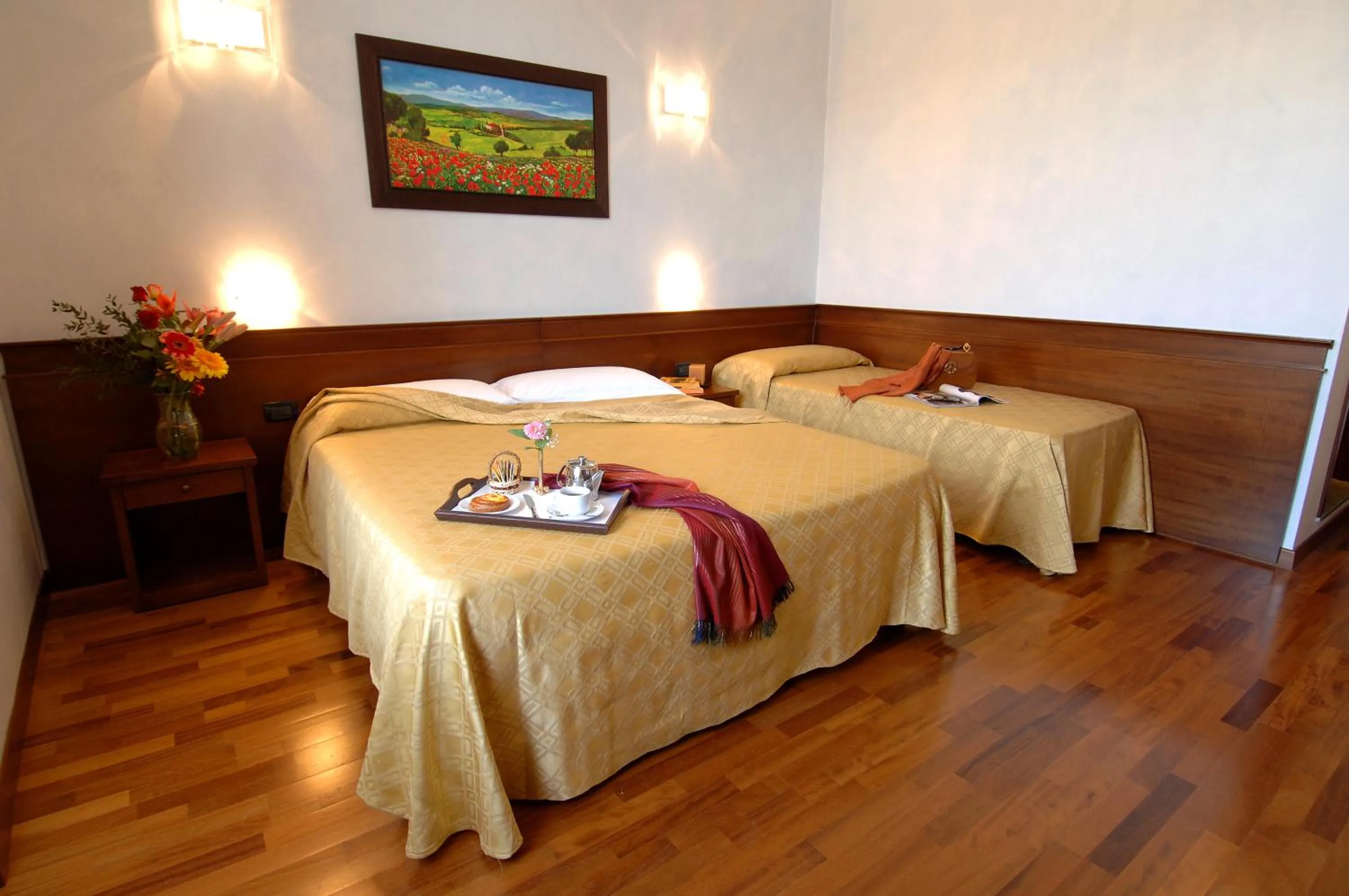 Bedroom, Bed in Hotel Palazzo Vecchio