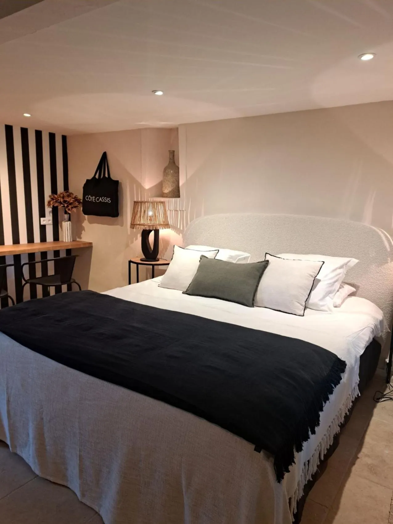 Bed in Hôtel Le Cottage de Sophie