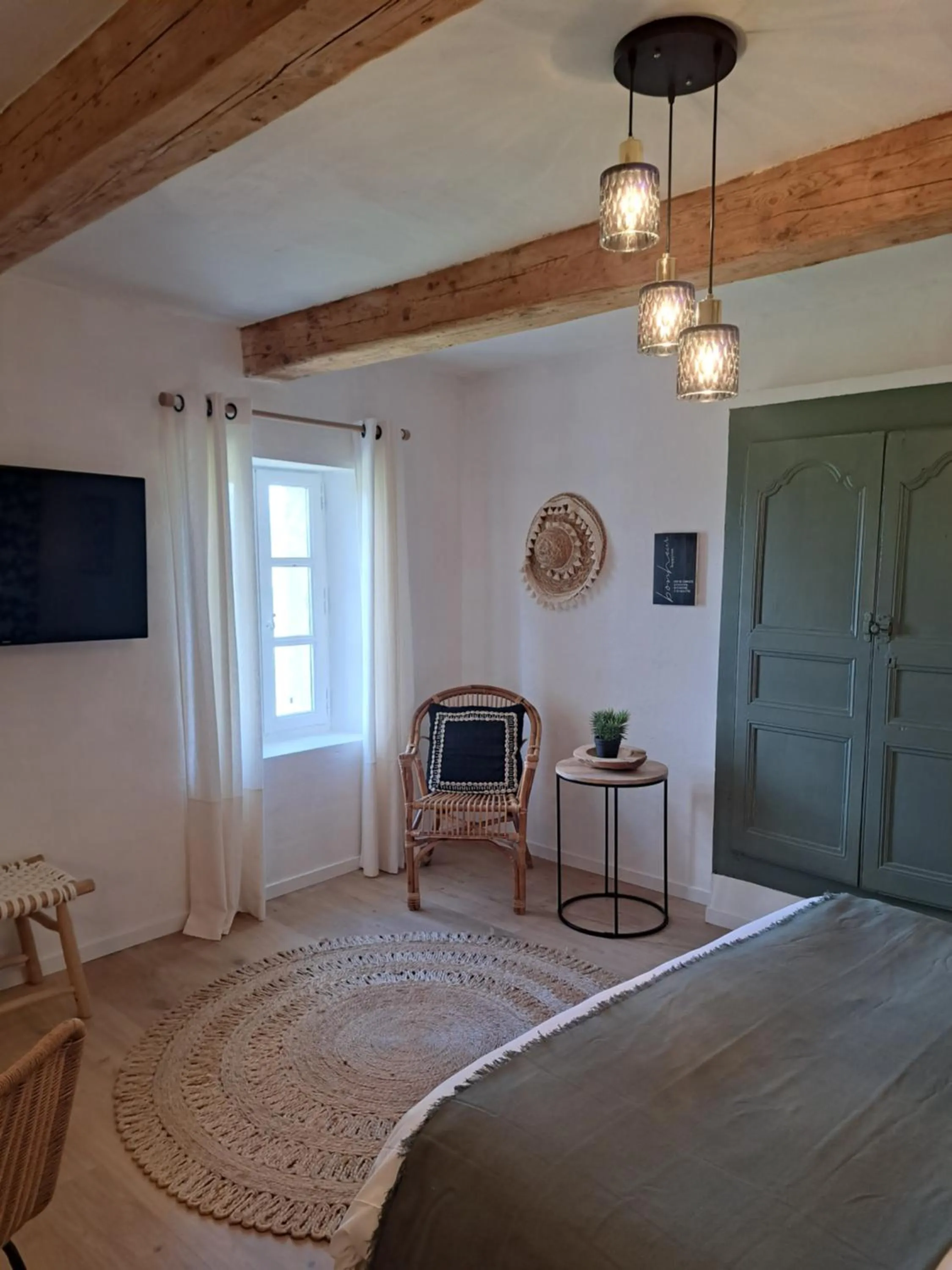 Bed in Hôtel Le Cottage de Sophie