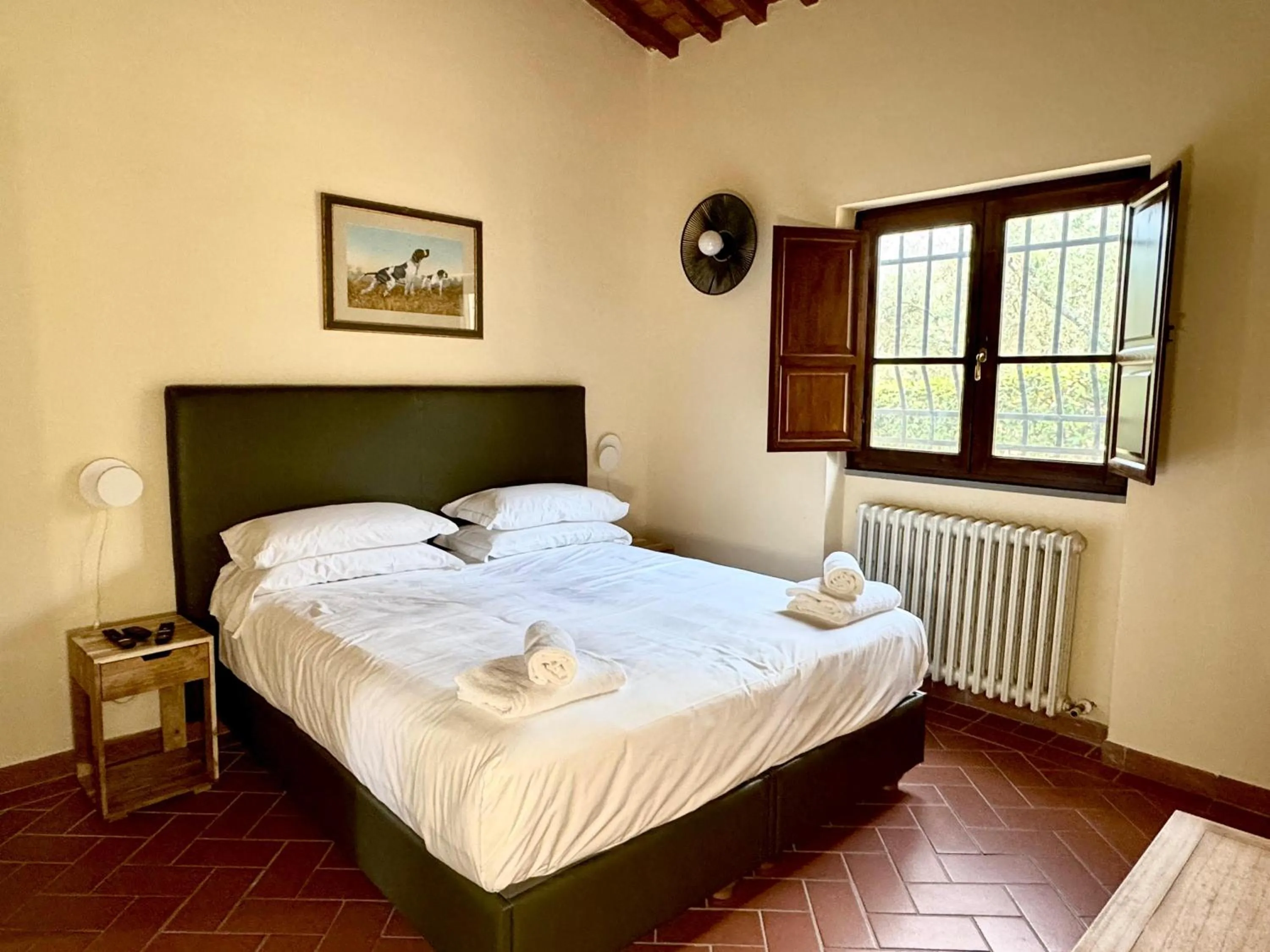 Bed in Villa Castiglione