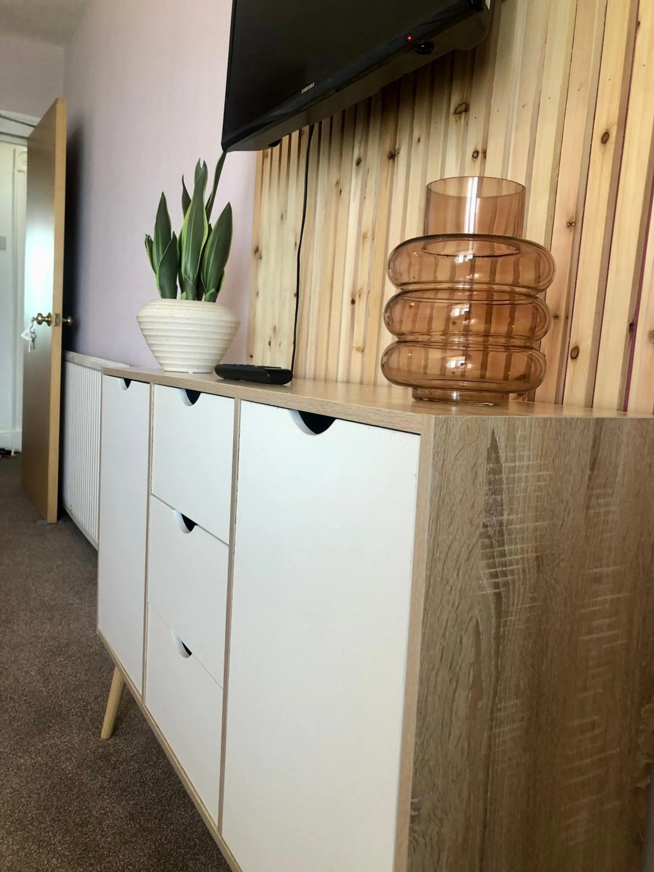 Seating area in Cranwell Court Apartments