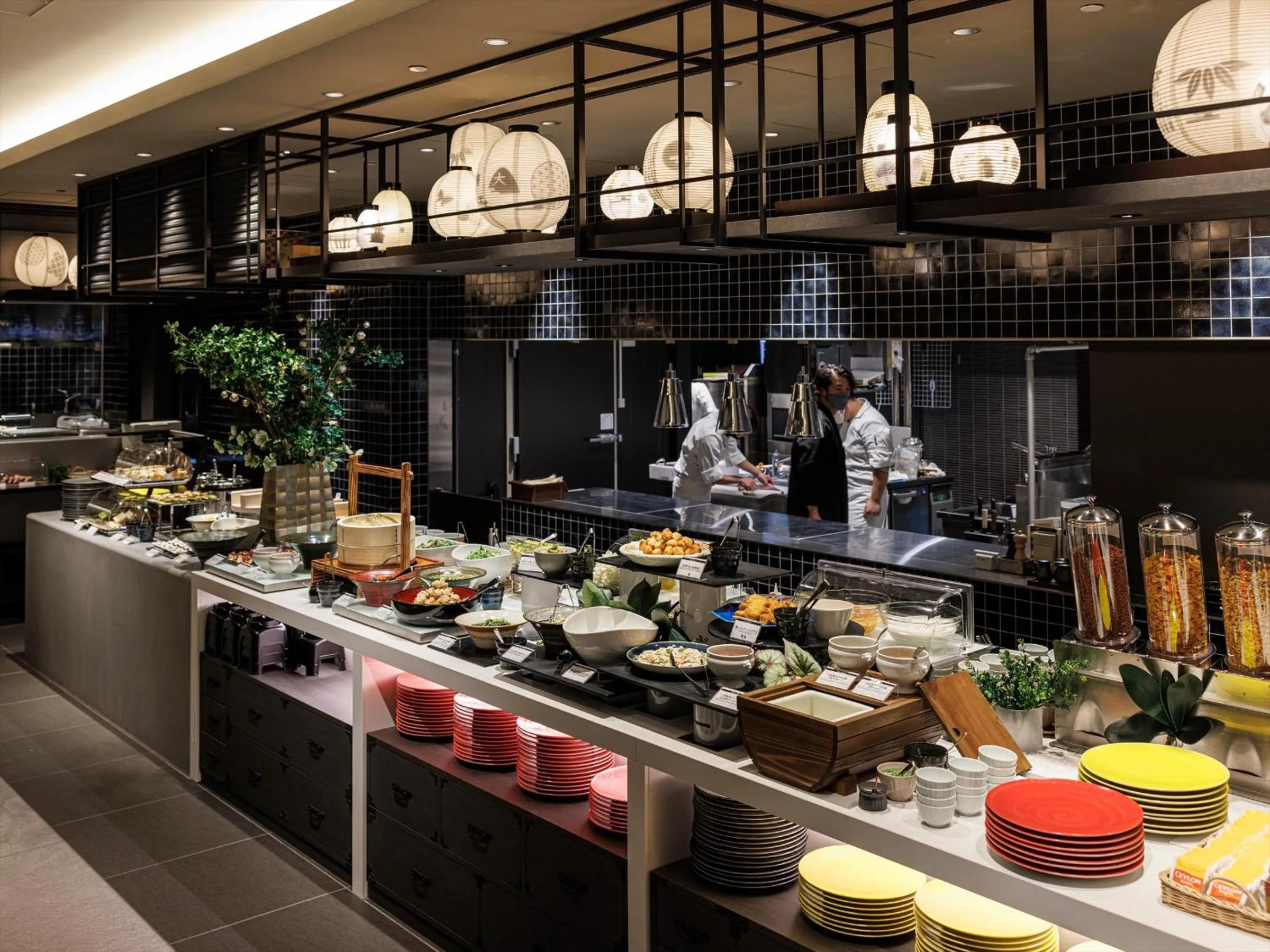 Buffet breakfast in THE BLOSSOM KYOTO