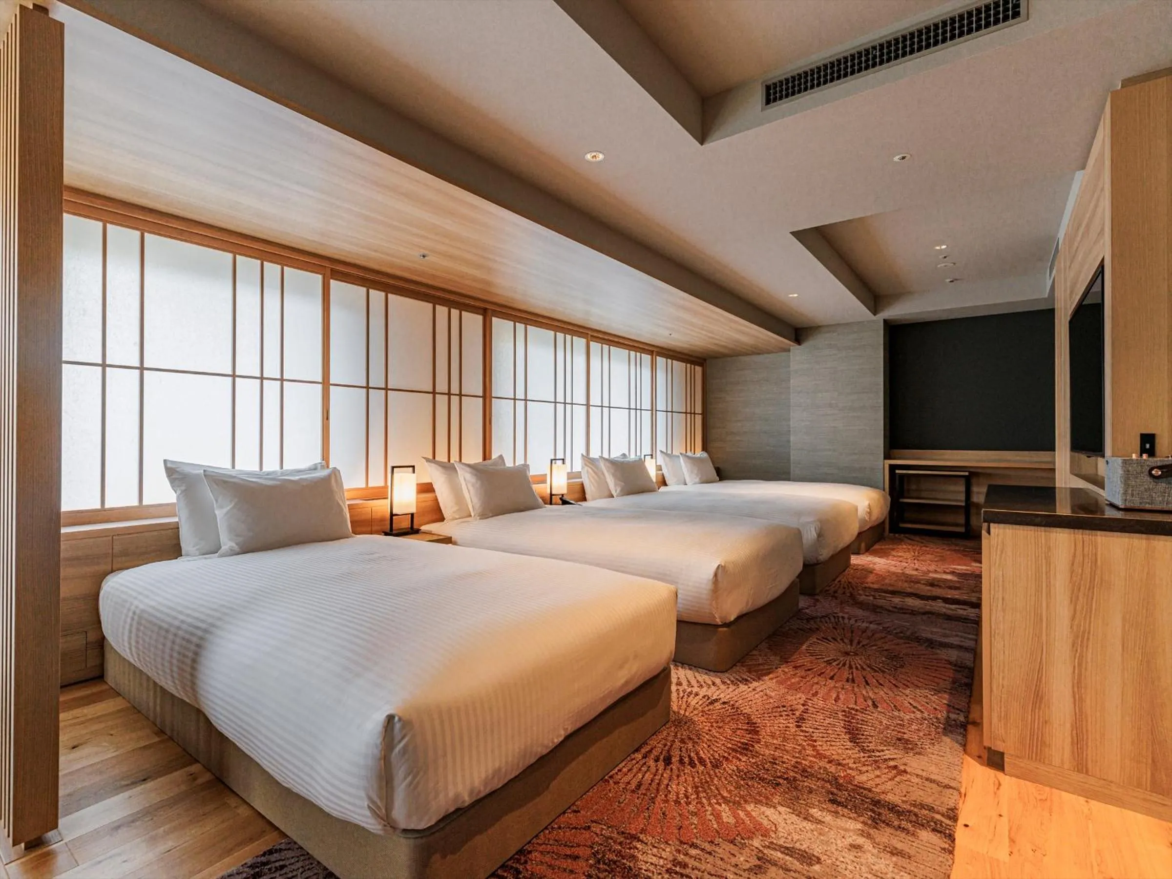 Photo of the whole room, Bed in THE BLOSSOM KYOTO