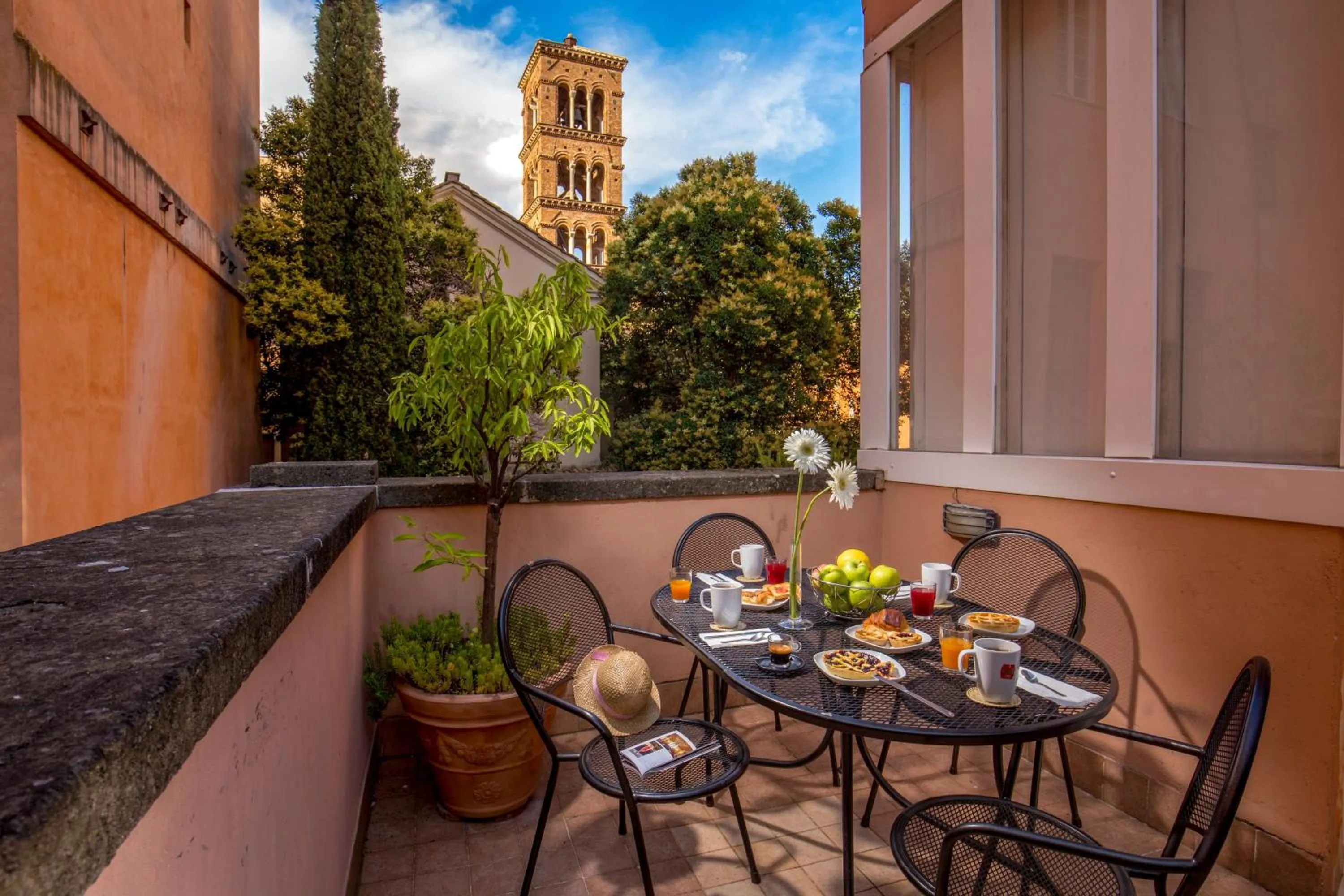 Balcony/Terrace in Aenea Inn