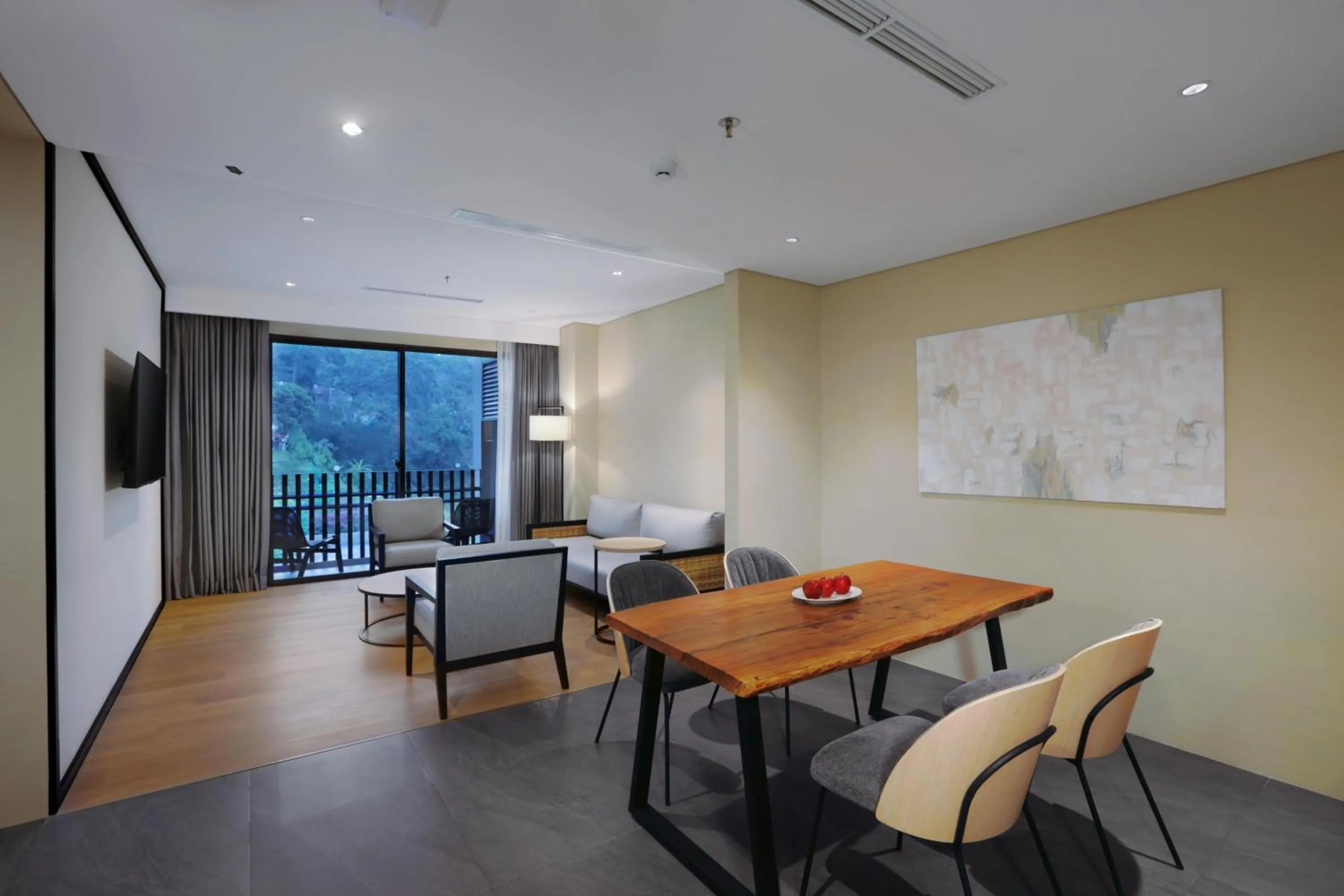 Seating area in Grand Aston Puncak Hotel & Resort