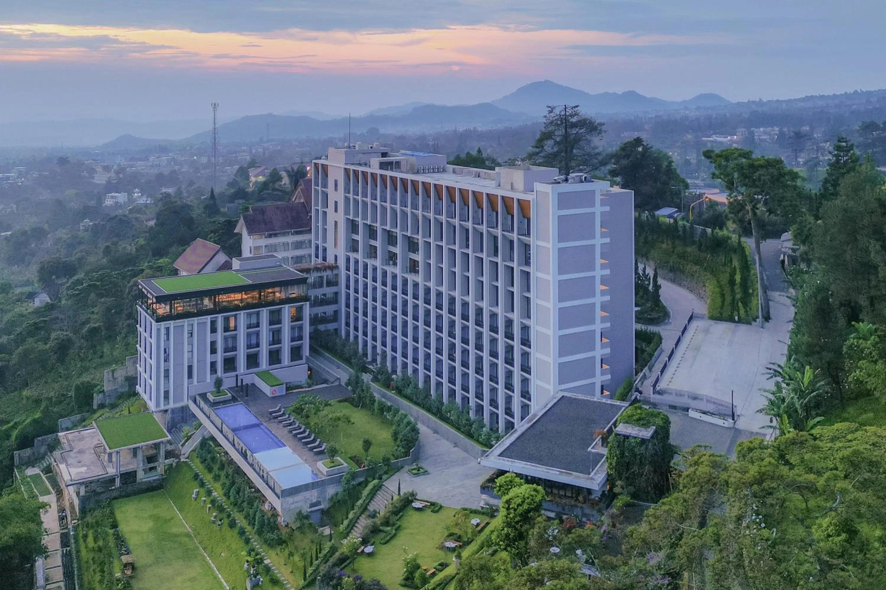 Property building in Grand Aston Puncak Hotel & Resort