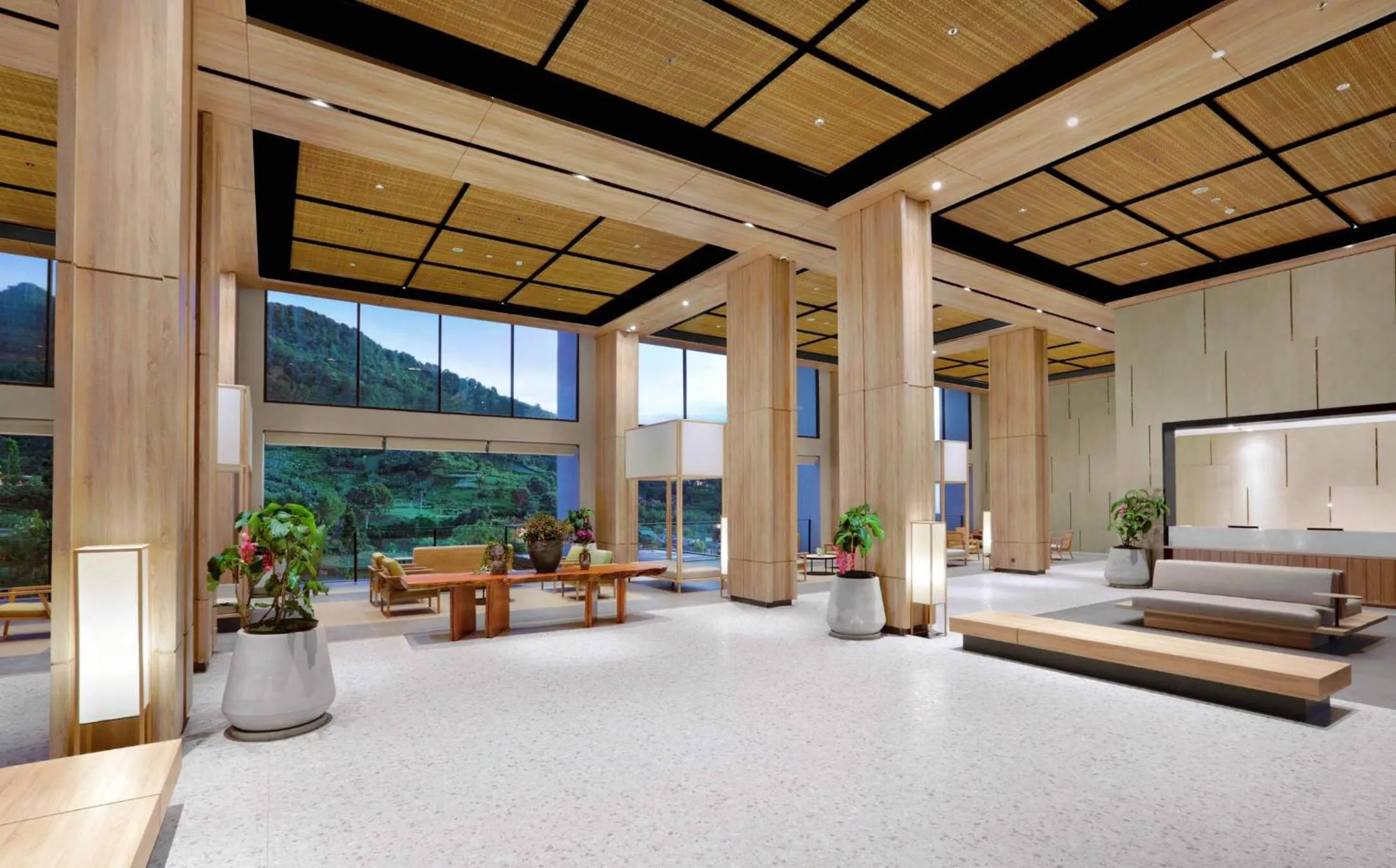 Lobby or reception in Grand Aston Puncak Hotel & Resort