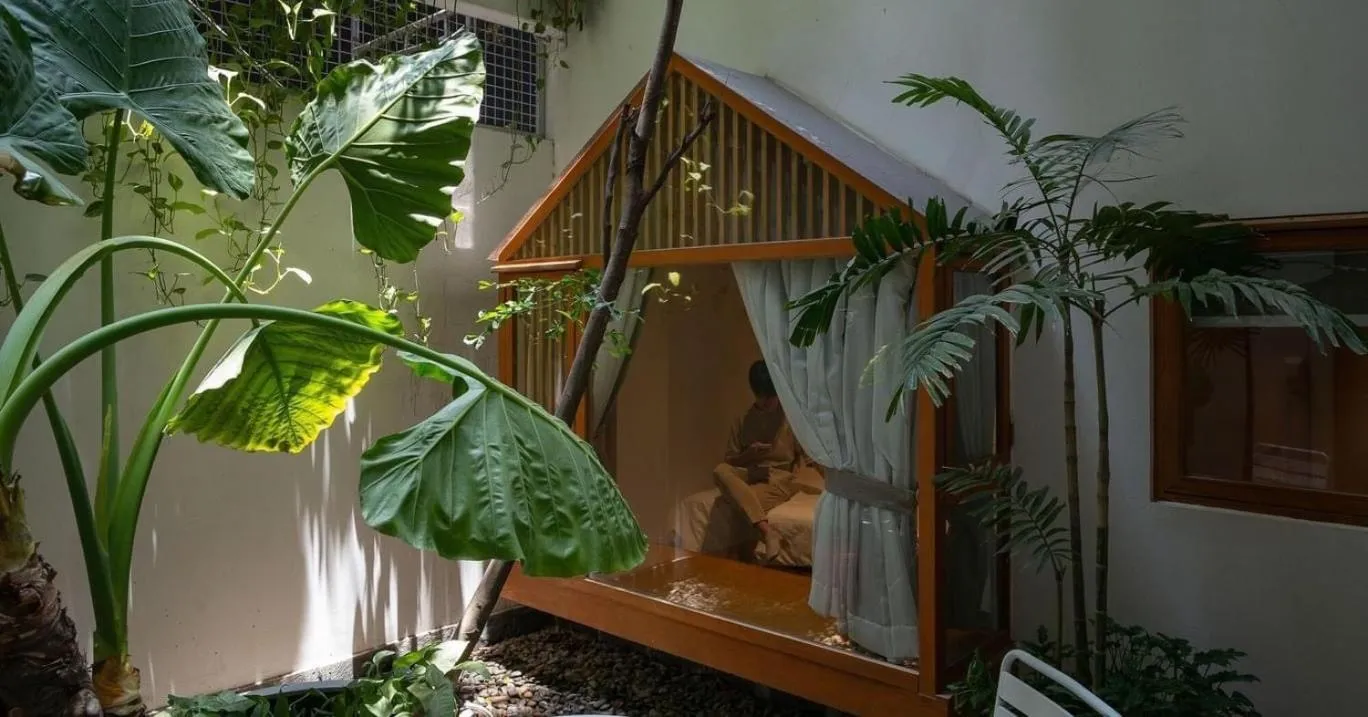 Garden view in CityHouse - Ariosa