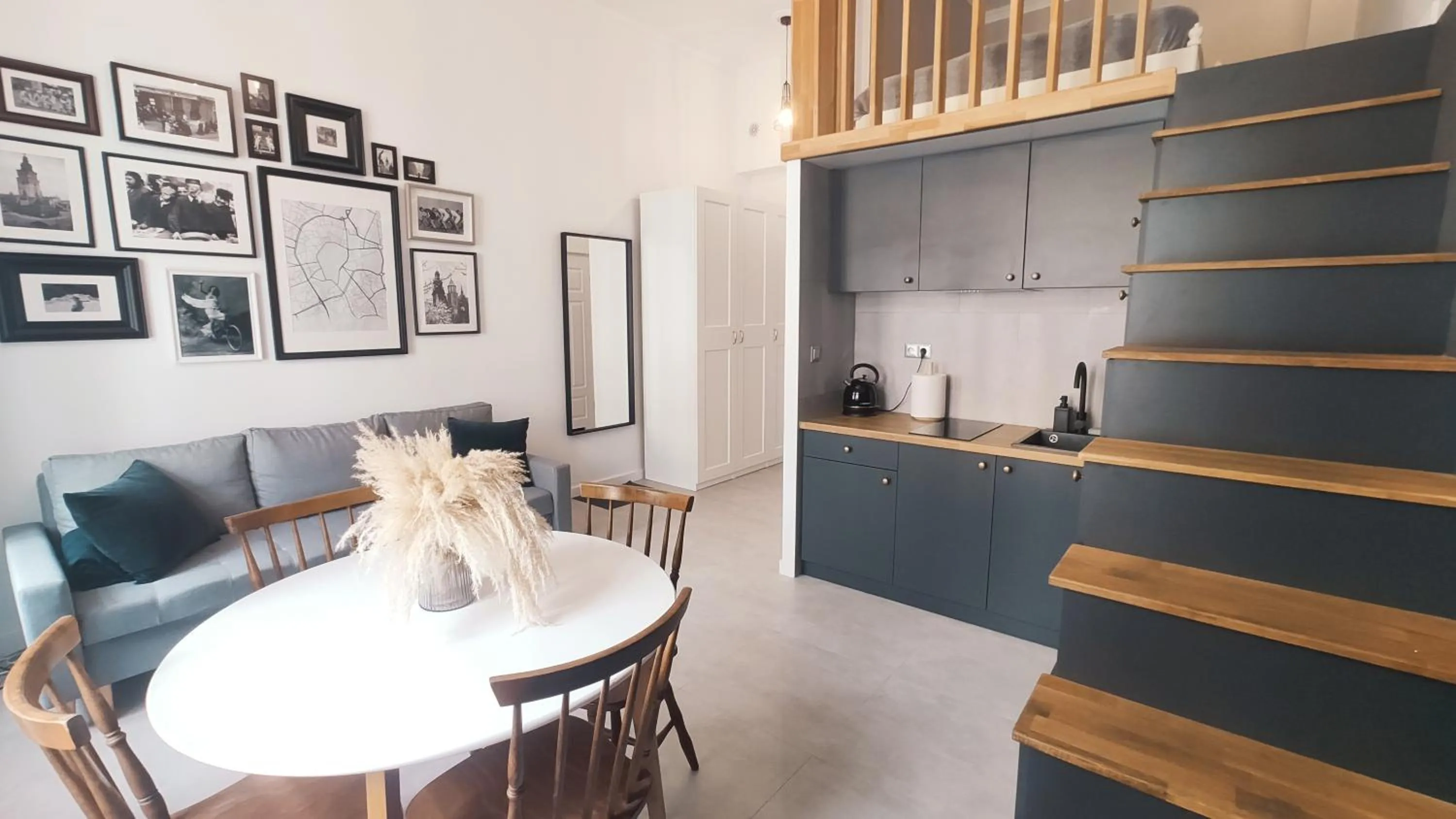 Kitchen or kitchenette in Starowislna 43 by Homeprime