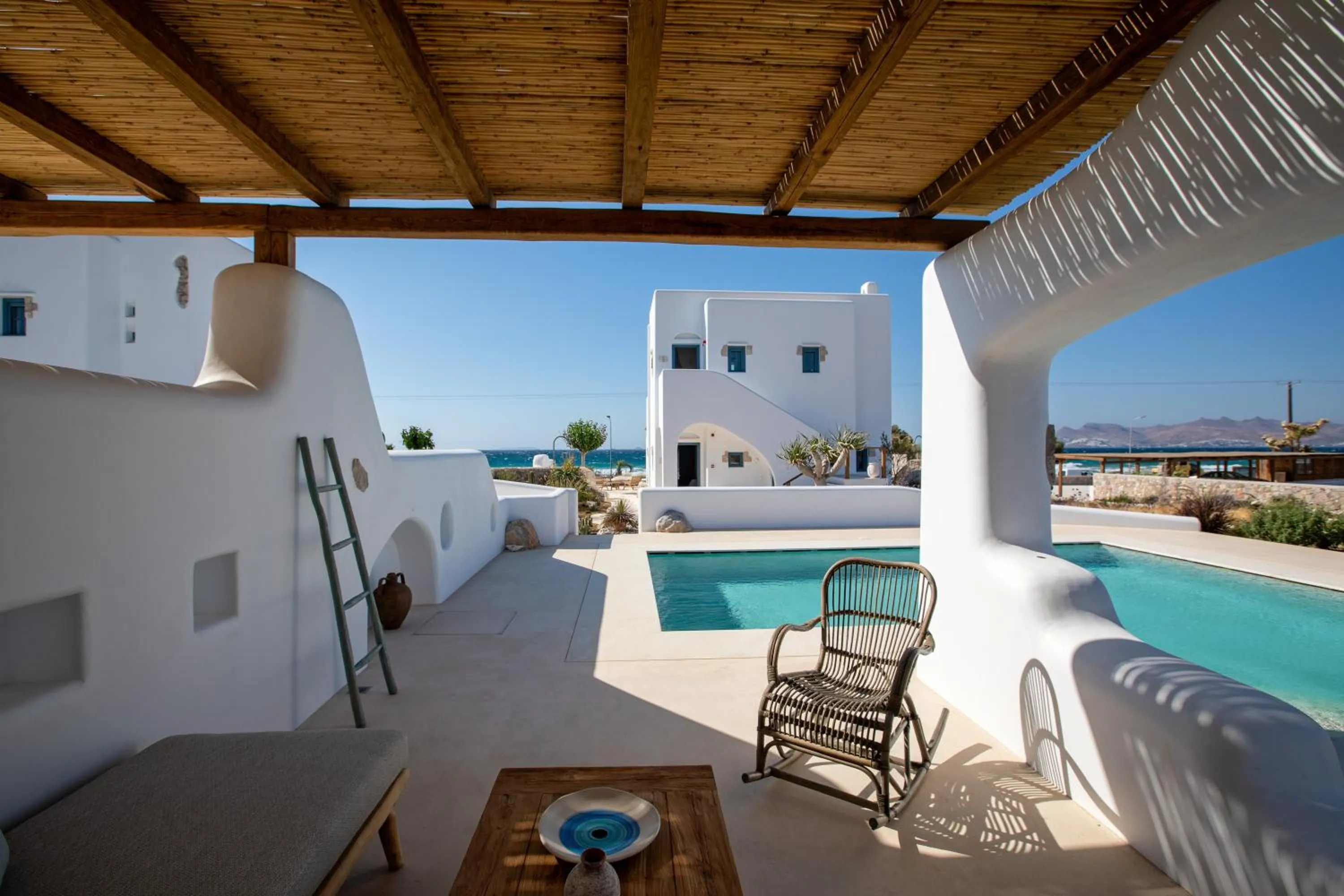 Swimming pool in Blue Pearls-Adults Only Luxury Suites