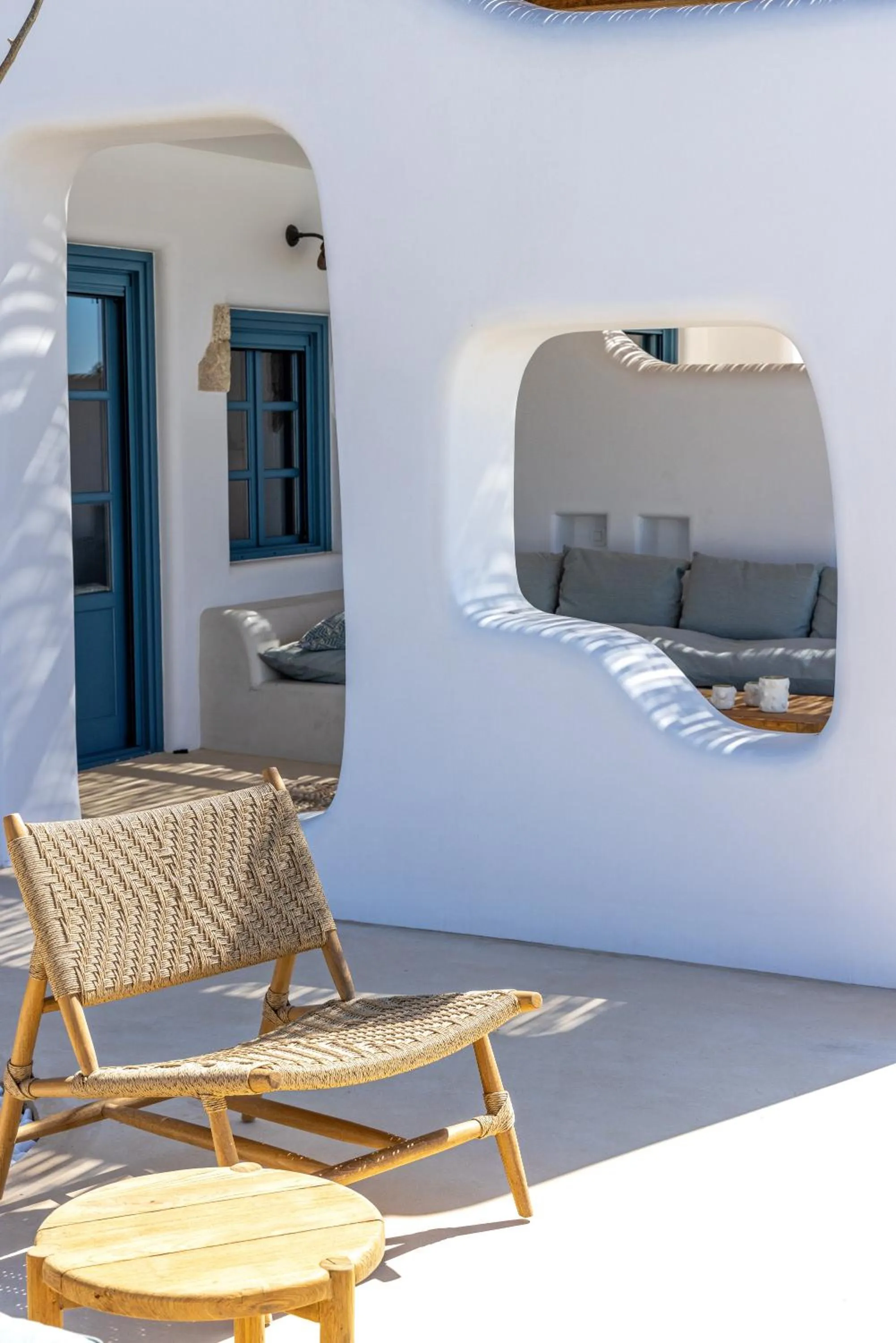 Patio in Blue Pearls-Adults Only Luxury Suites