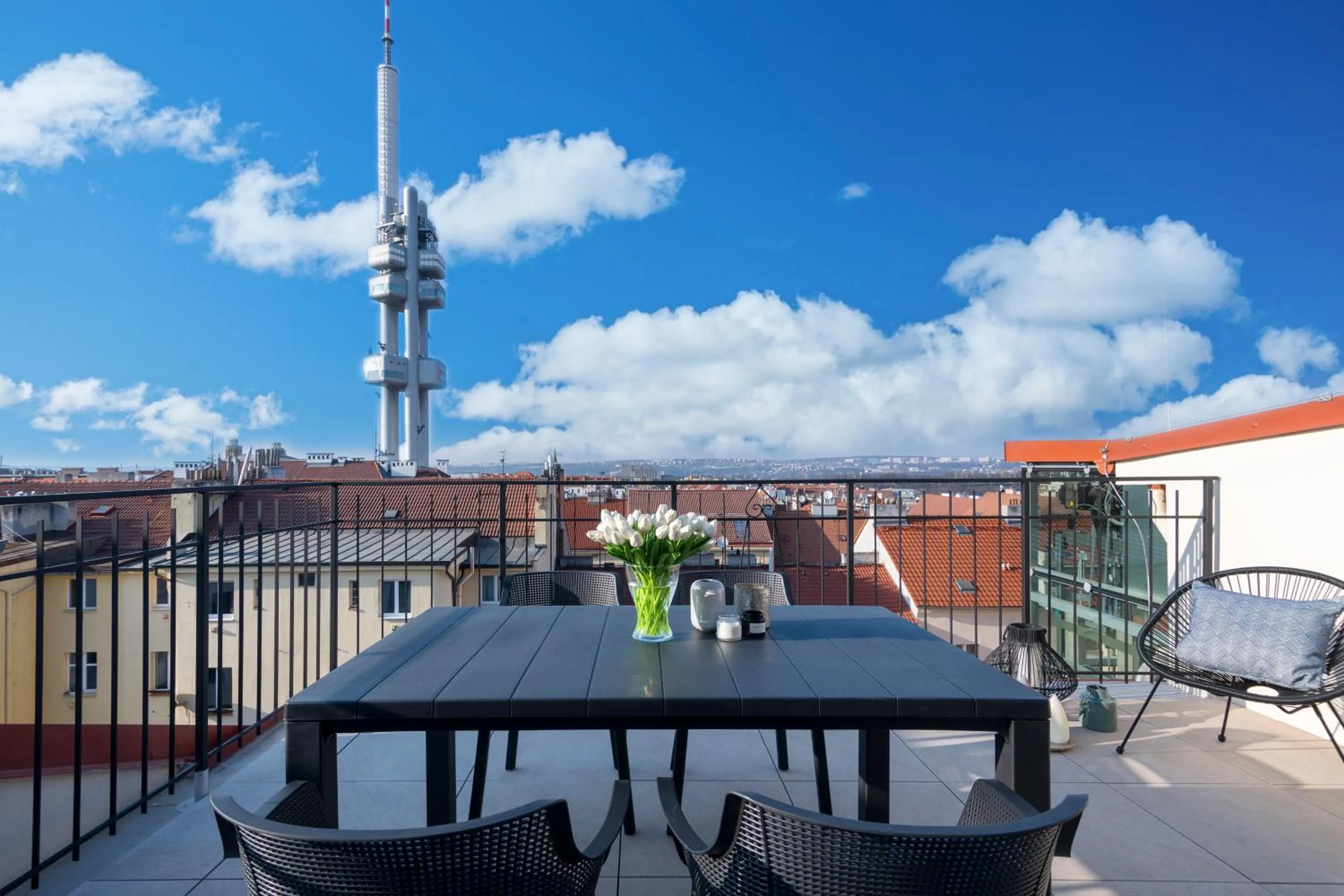 Balcony/Terrace in Hidden Art Boutique Residence by Dwellfort