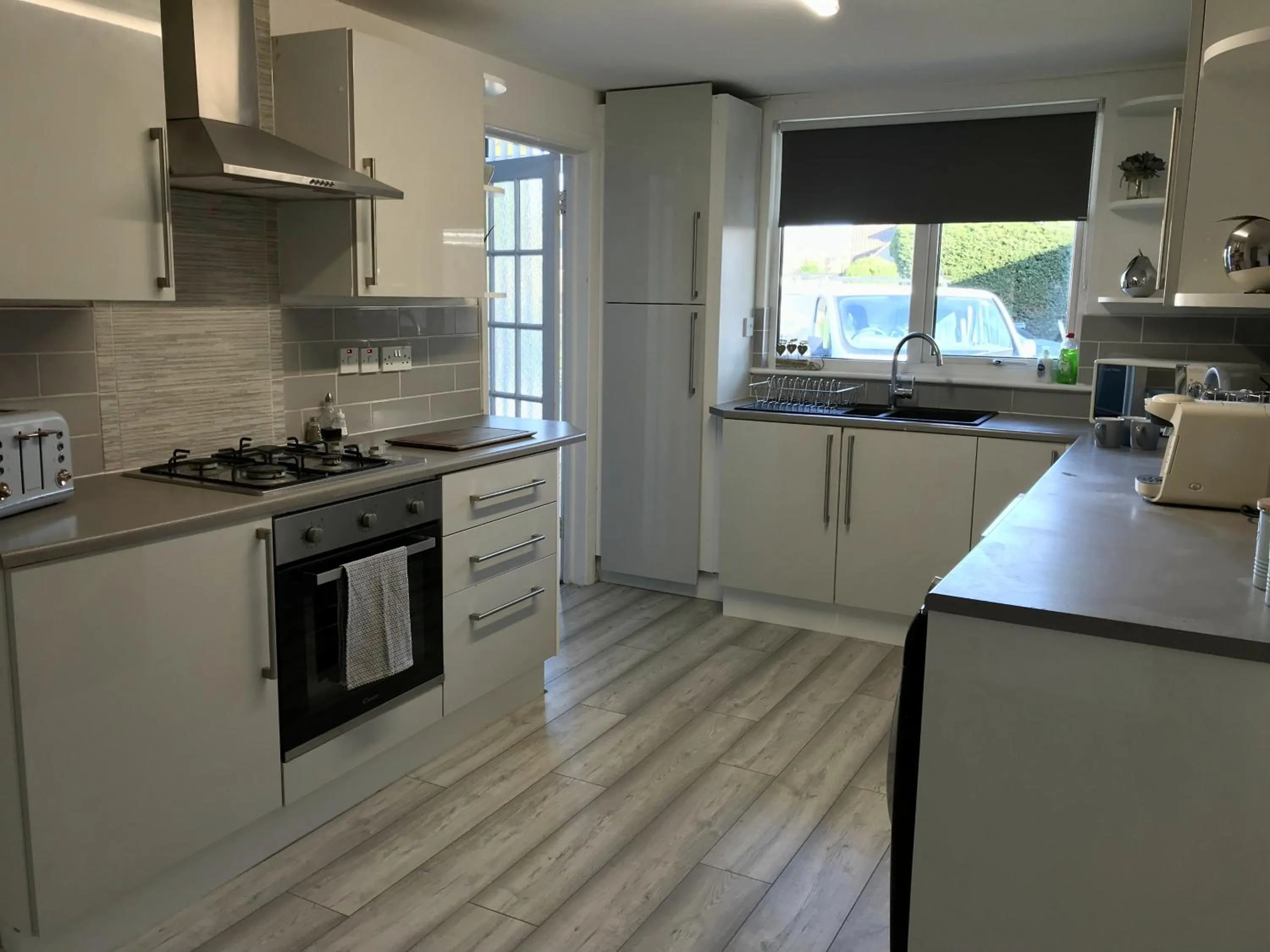 Kitchen or kitchenette in Stanford Villa