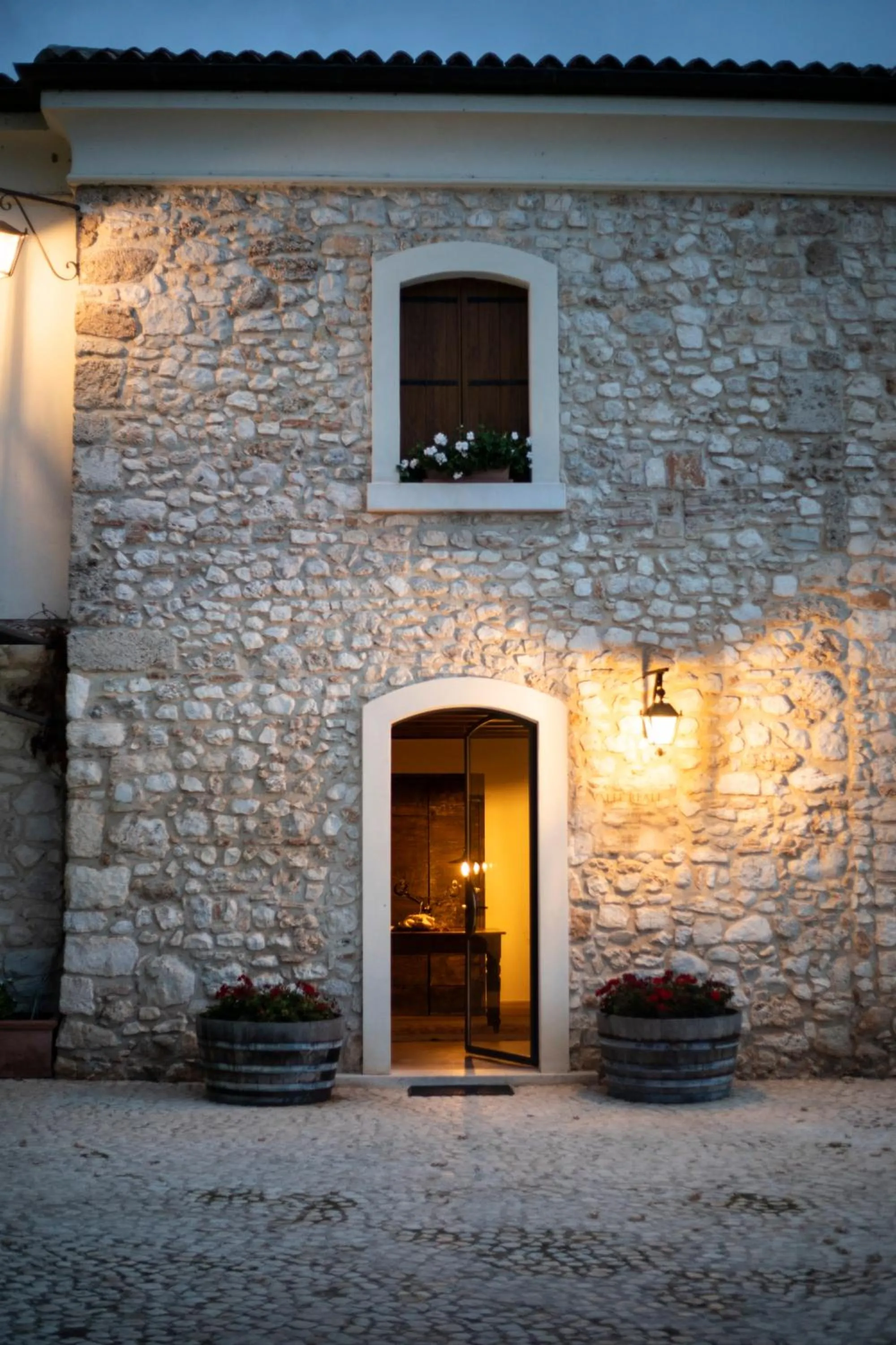 Facade/entrance in San Calisto camere con vigna