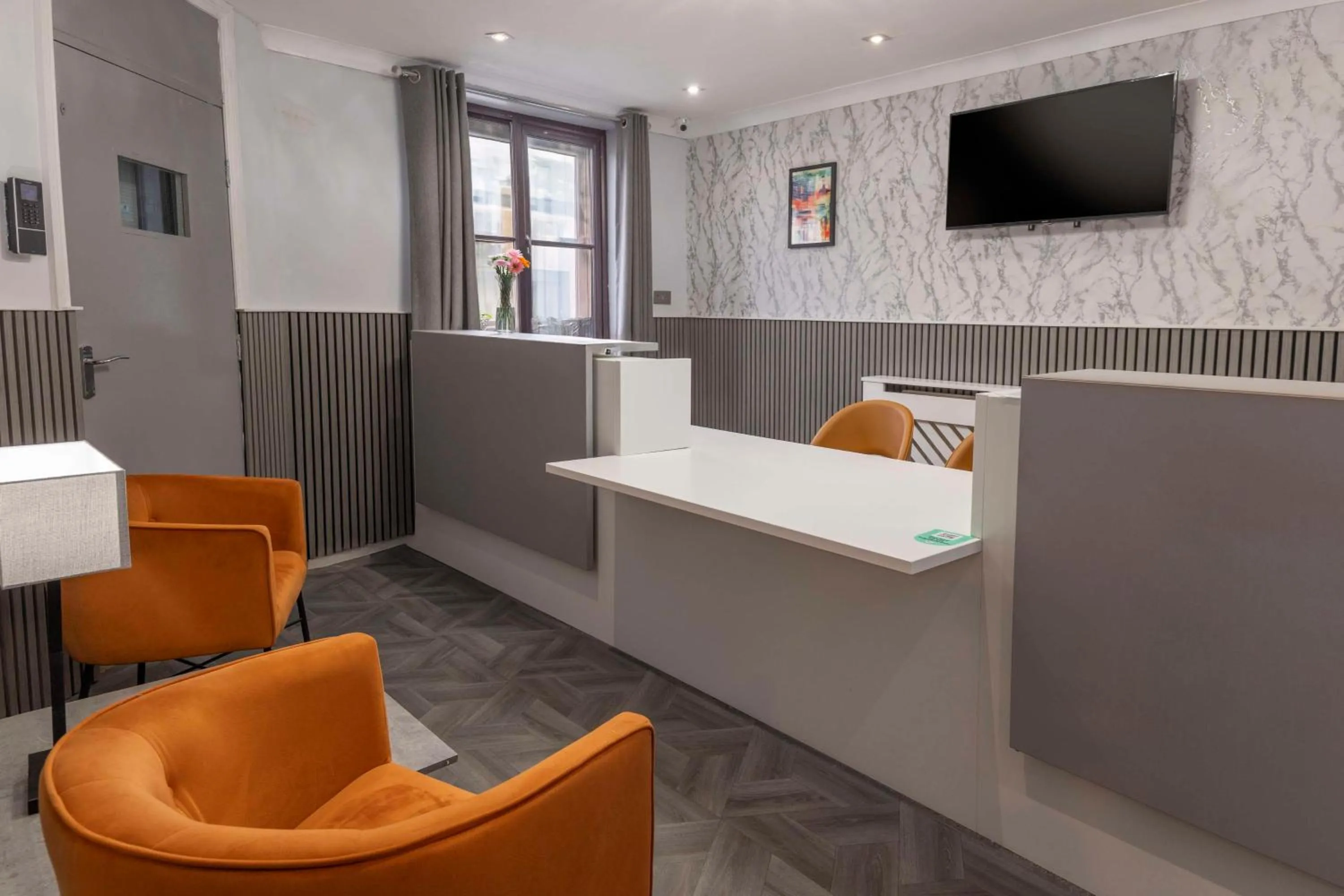 Lobby or reception in Best Western Ebbw Vale