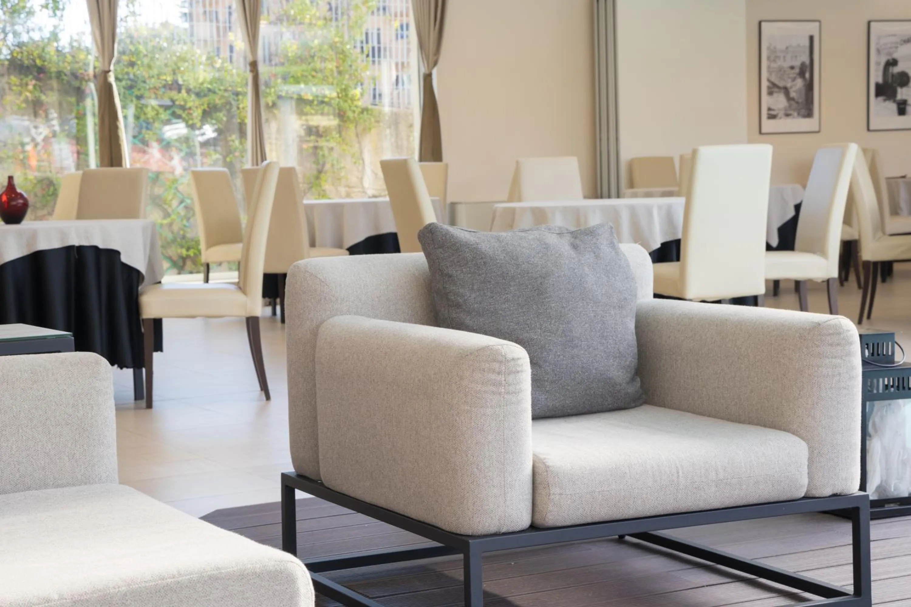 Lobby or reception in Poggio Hotel