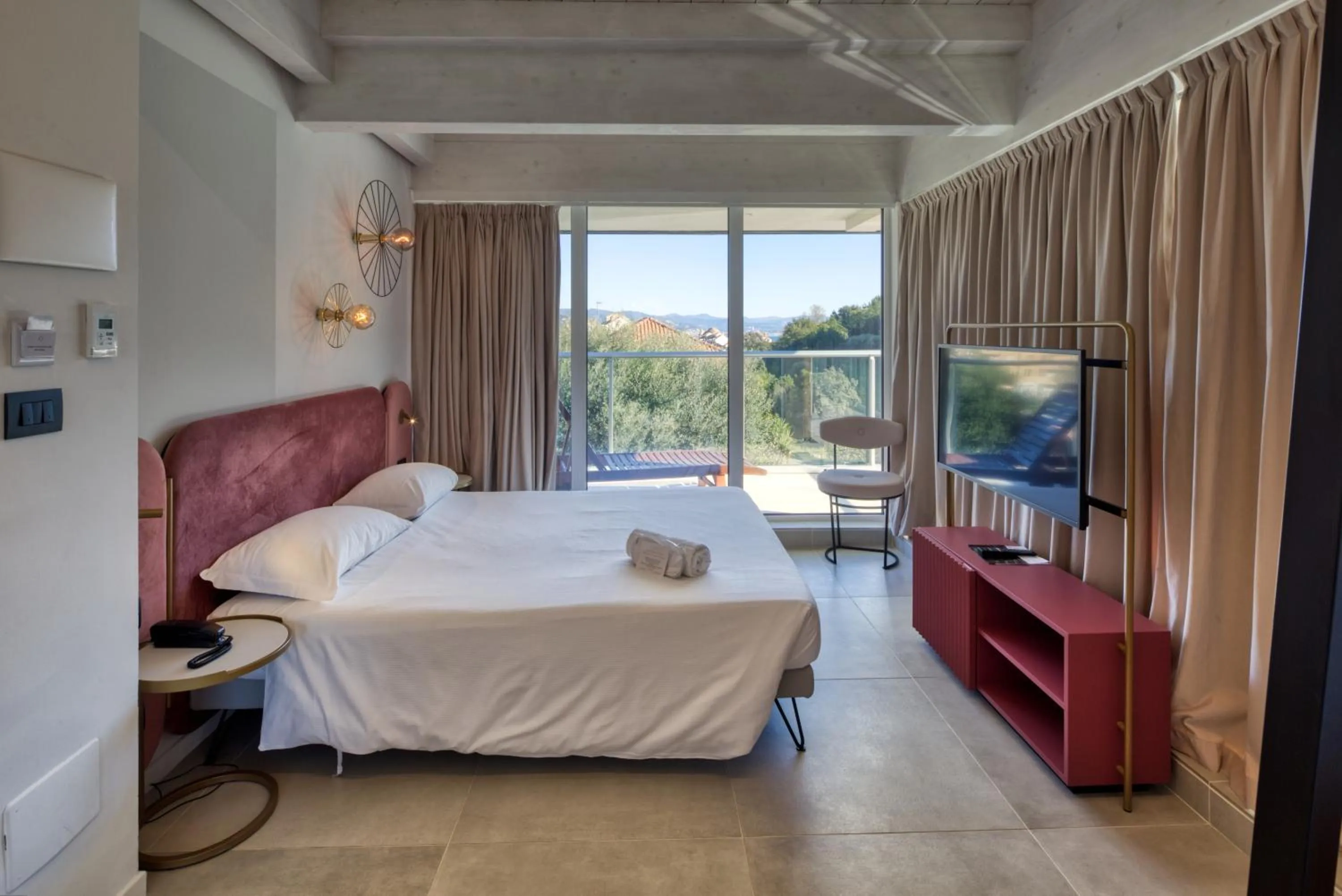 Bedroom, Bed in Poggio Hotel