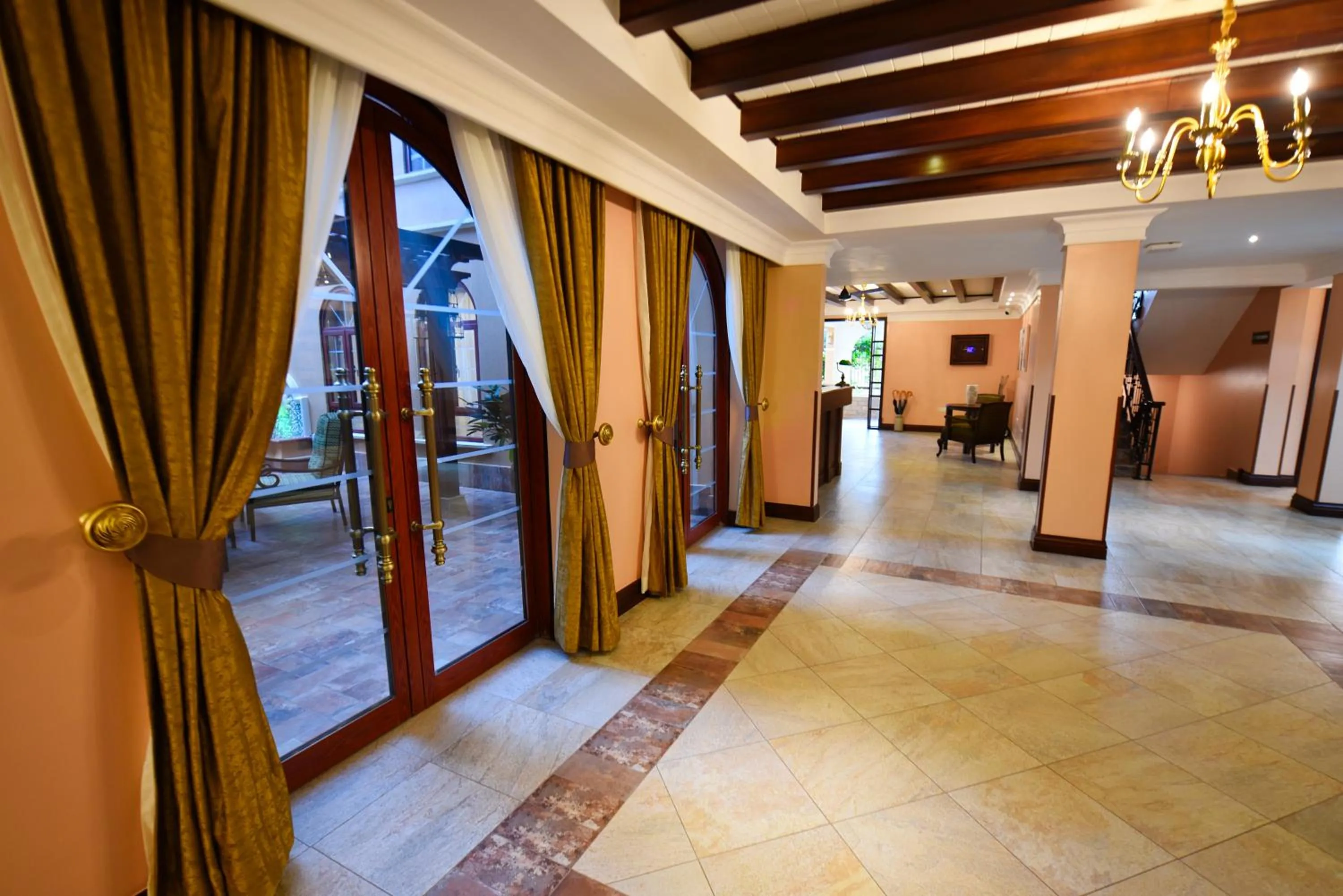 Lobby or reception in Casa Solada Hotel