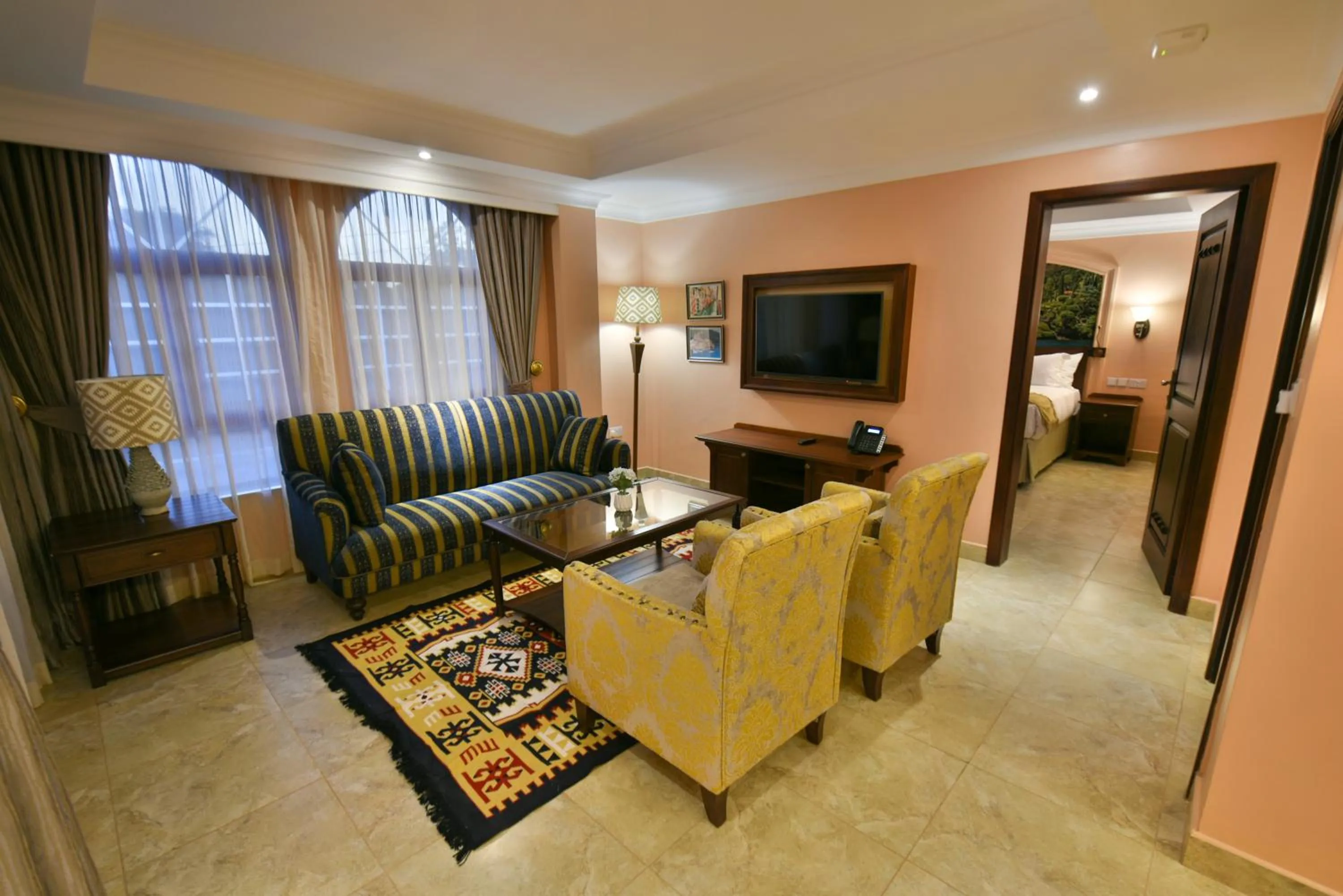 Living room in Casa Solada Hotel