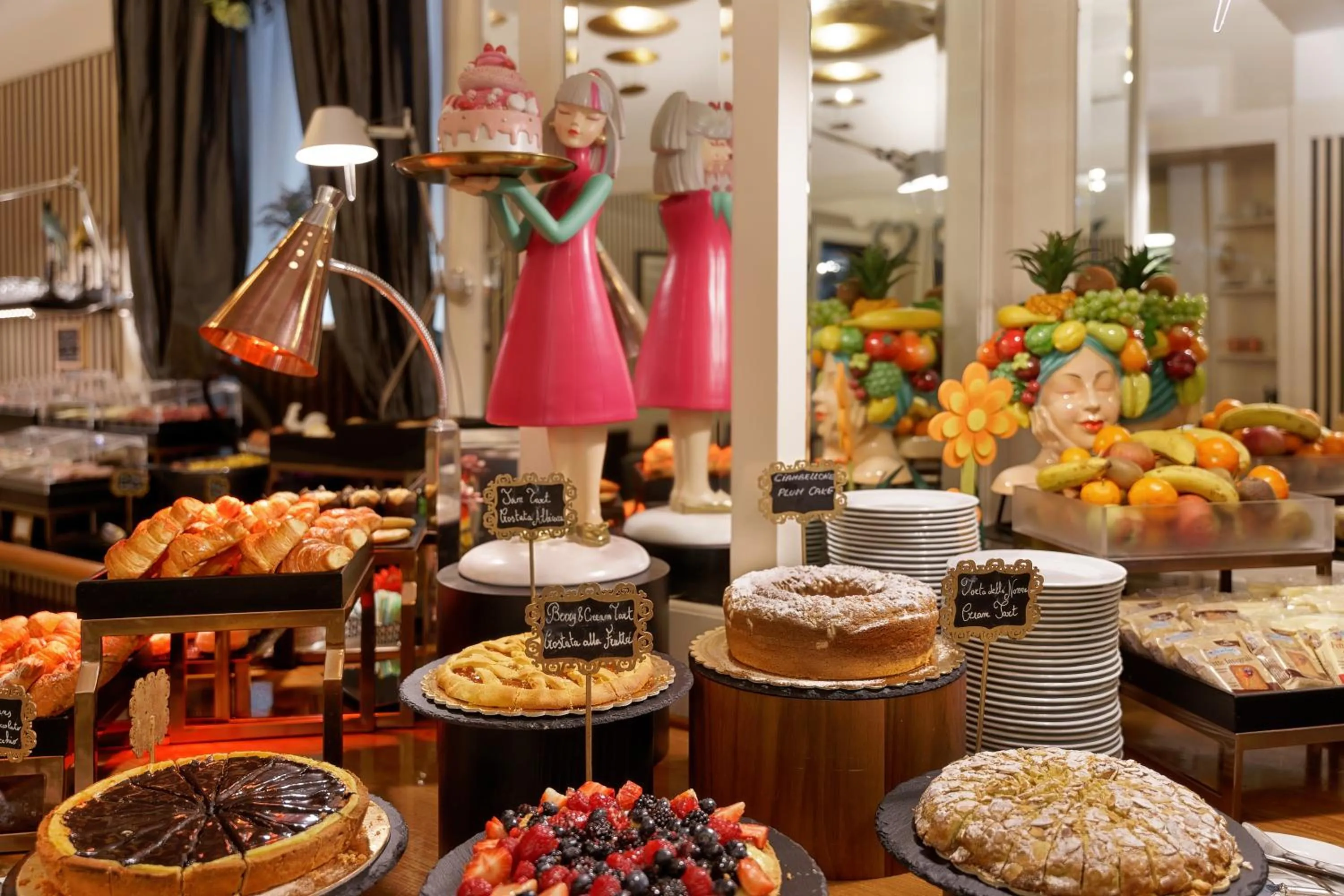 Buffet breakfast in Hotel De La Pace, Sure Hotel Collection by Best Western