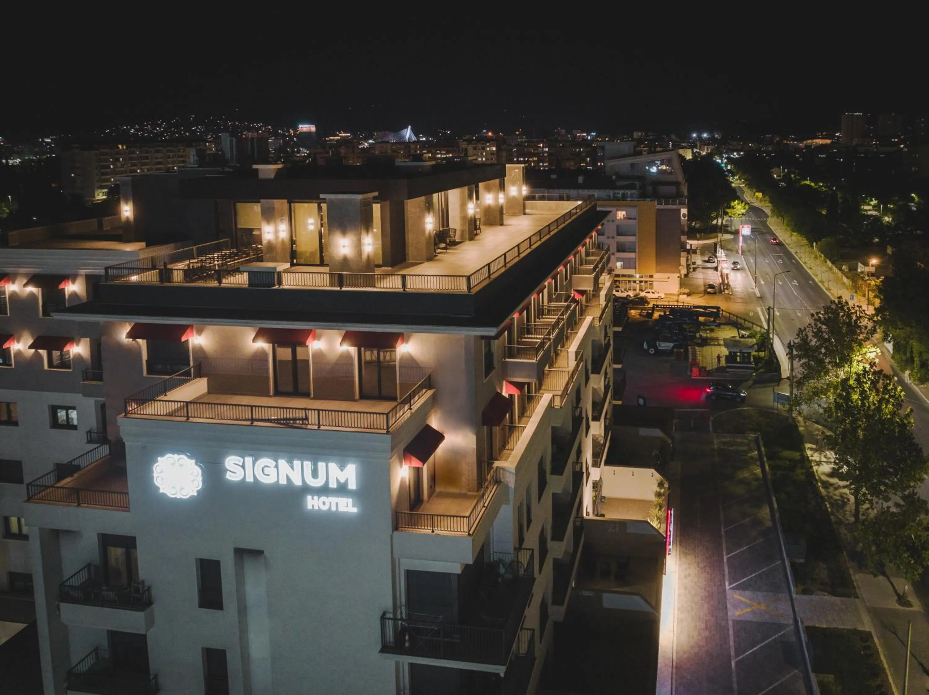 Property building in SIGNUM Hotel