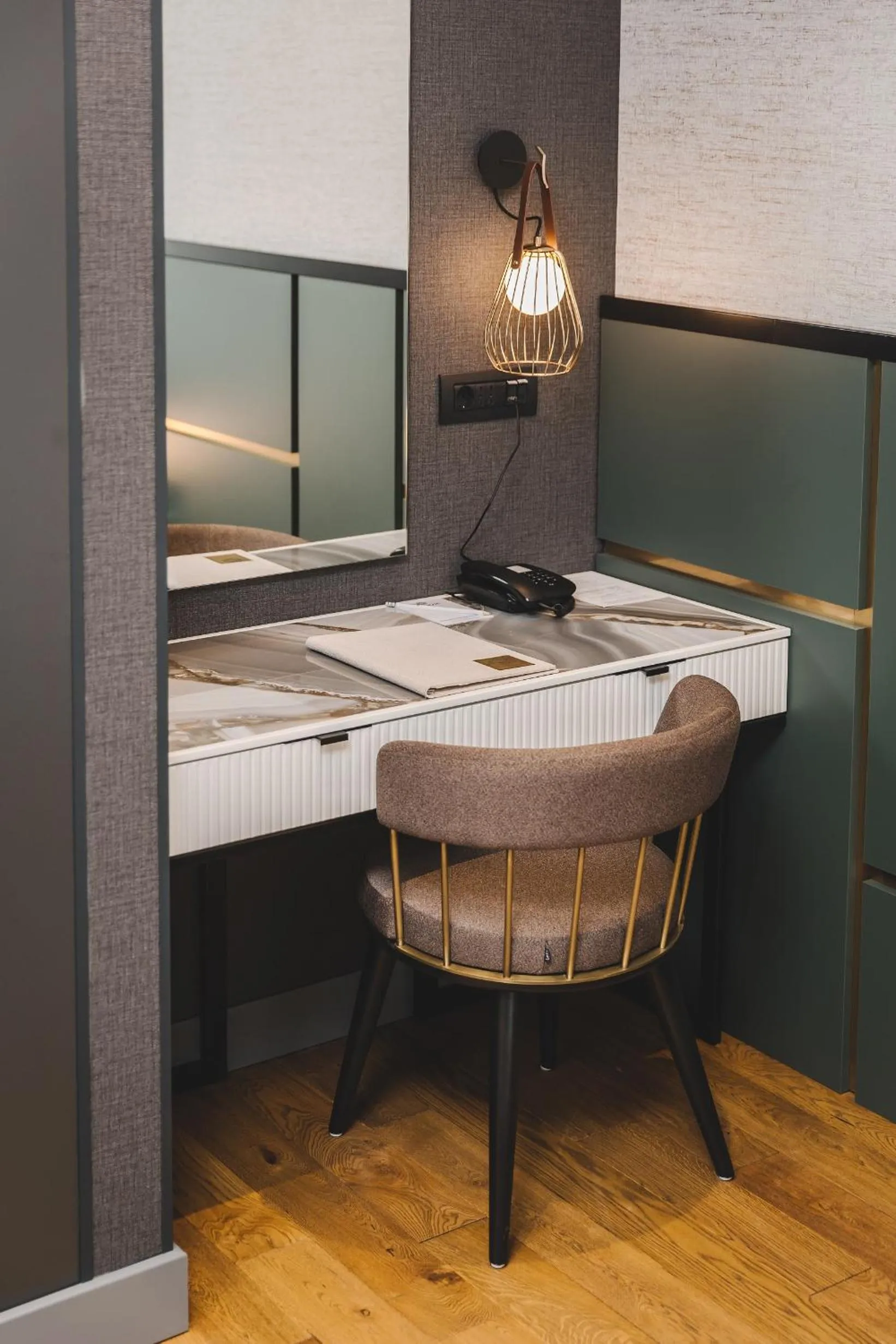 Seating area in SIGNUM Hotel