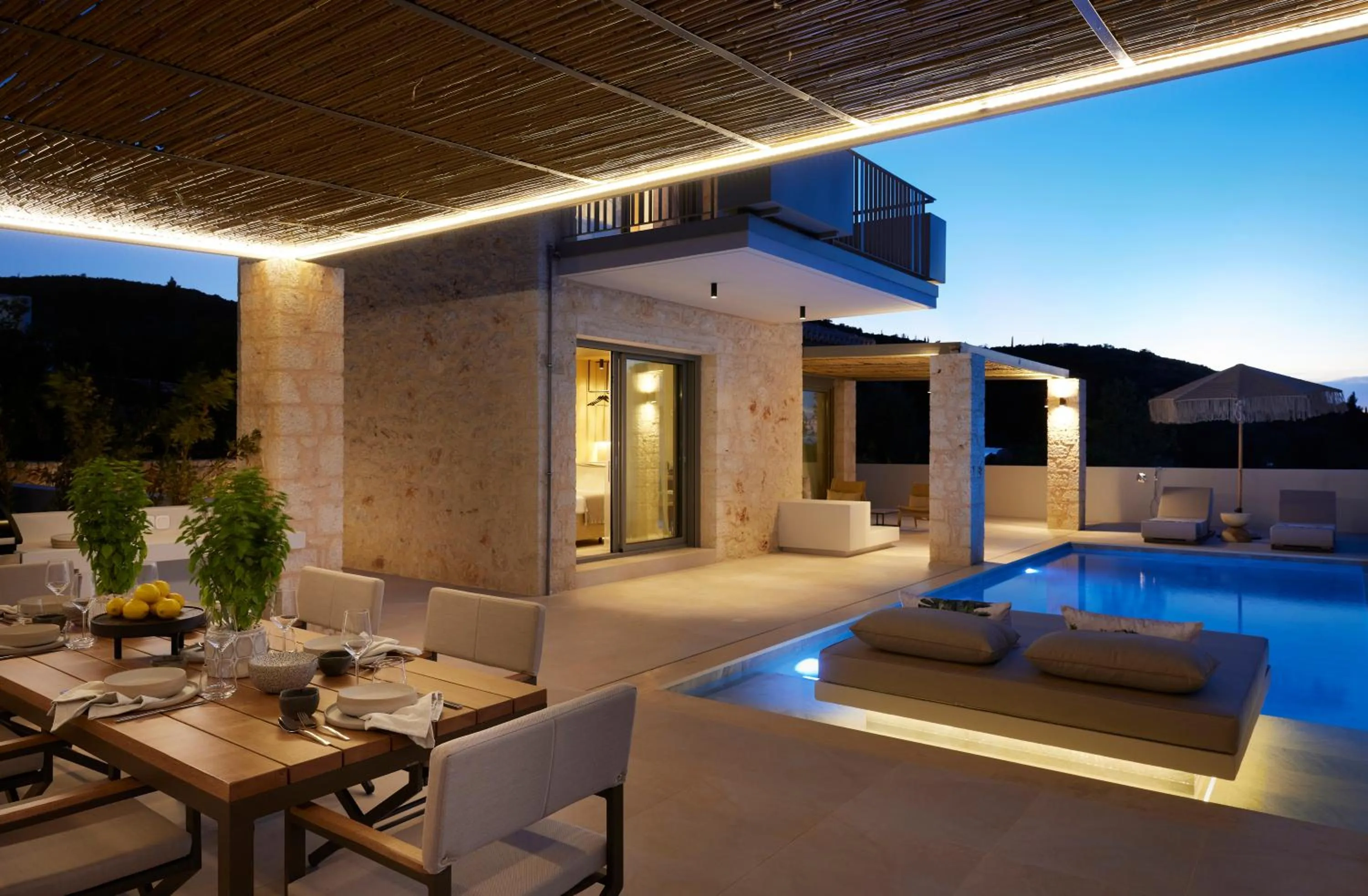 Supreme Private Heated Pool Villa in Epiphany Villas Lefkada