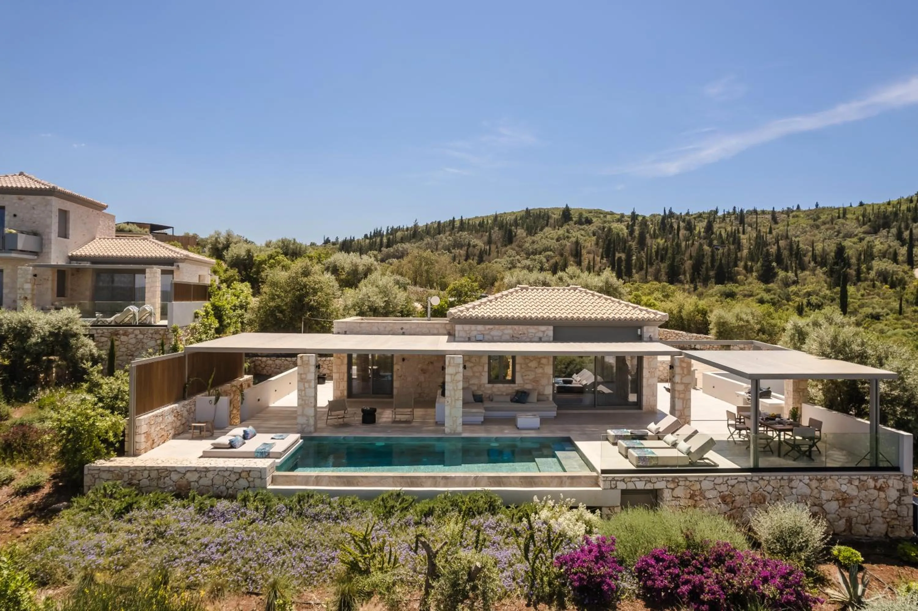 Exclusive 3 Bedroom Sea View Villa with Private Heated Pool in Epiphany Villas Lefkada