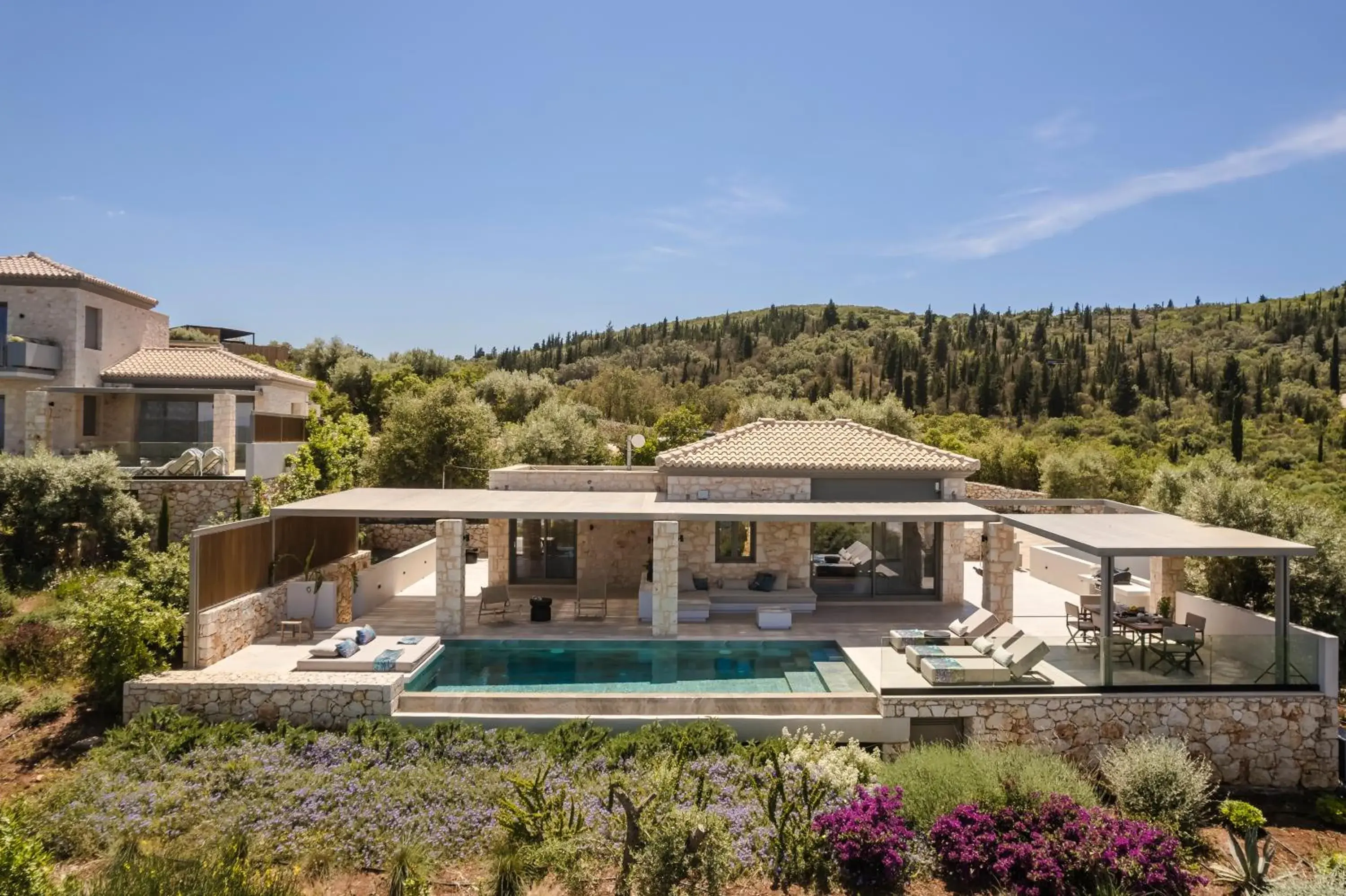 Exclusive 3 Bedroom Sea View Villa with Private Heated Pool in Epiphany Villas Lefkada Exclusive 3 Bedroom Sea View Villa with Private Heated Pool in Epiphany Villas Lefkada