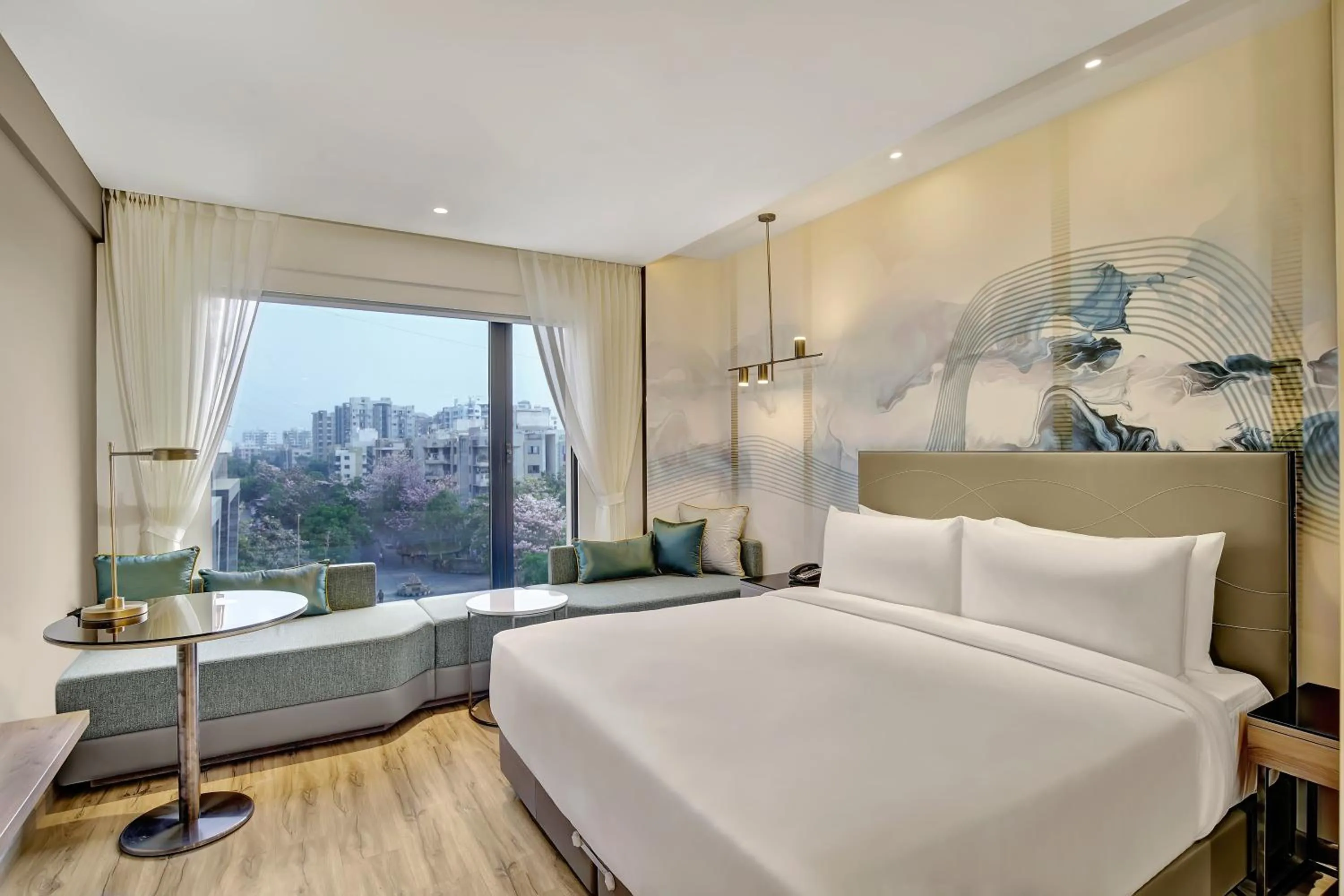 Bed in Park Inn by Radisson Surat